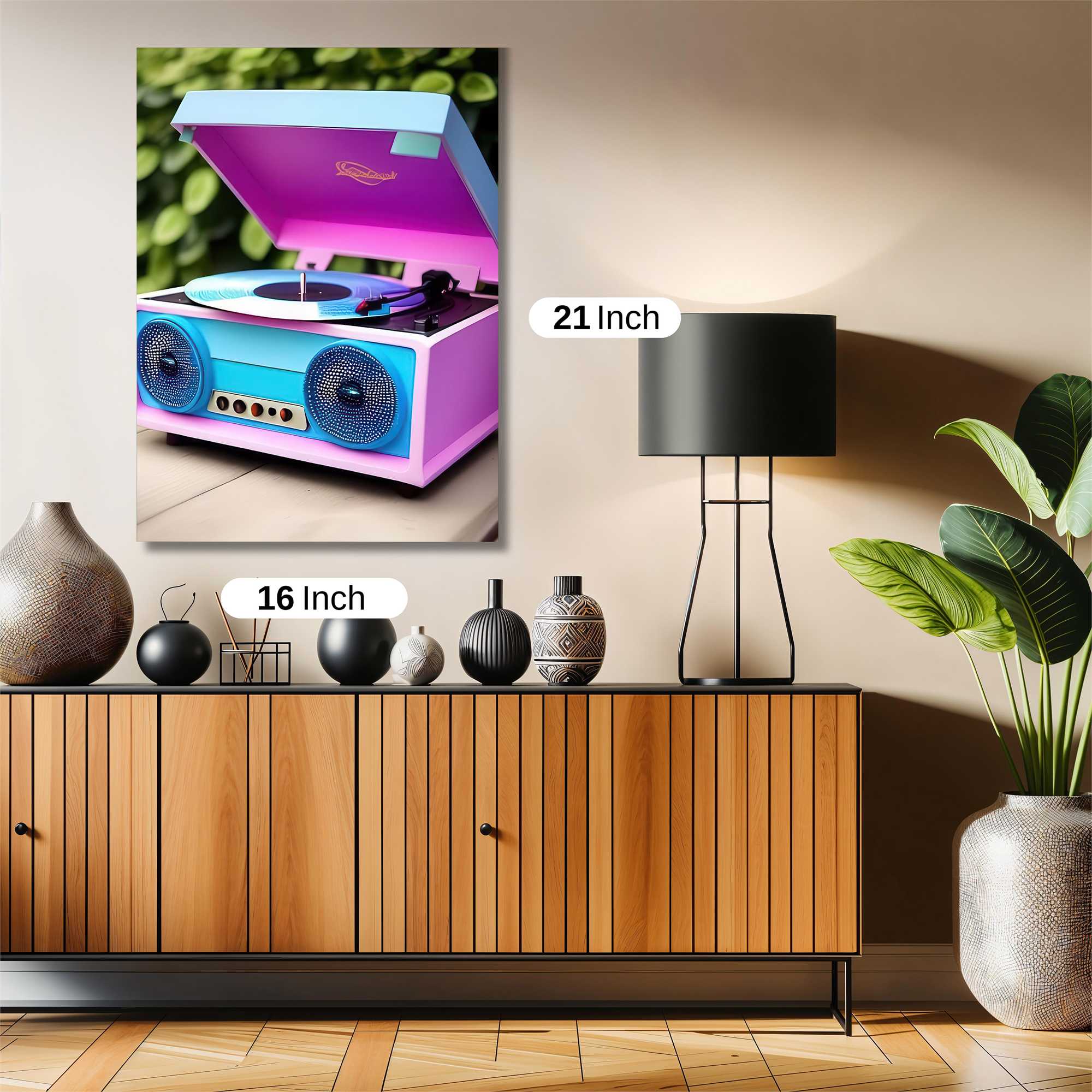 Turntable Tranquil Safe Wall Magnetic / M
