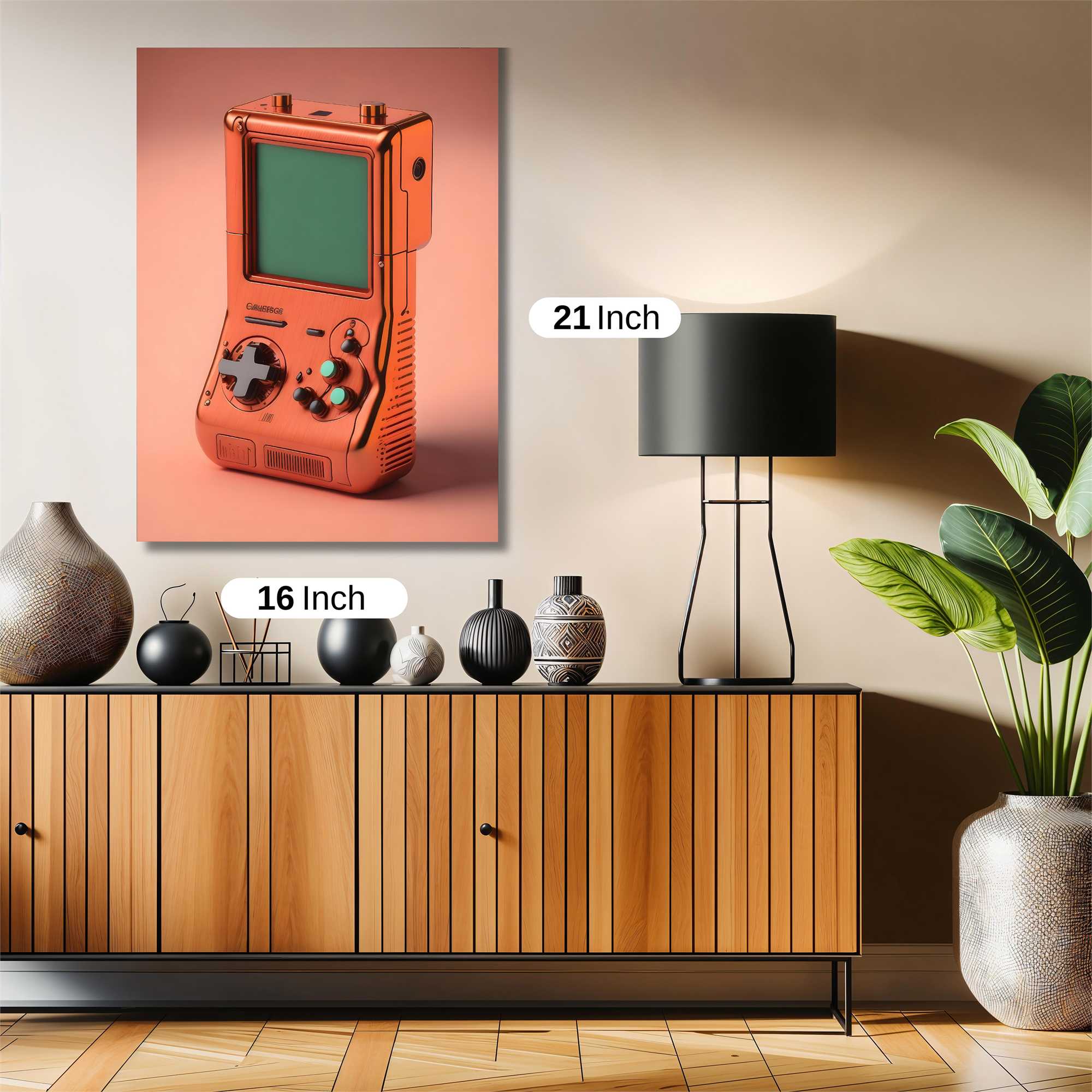 Gameboy Retro Safe Wall Magnetic / M