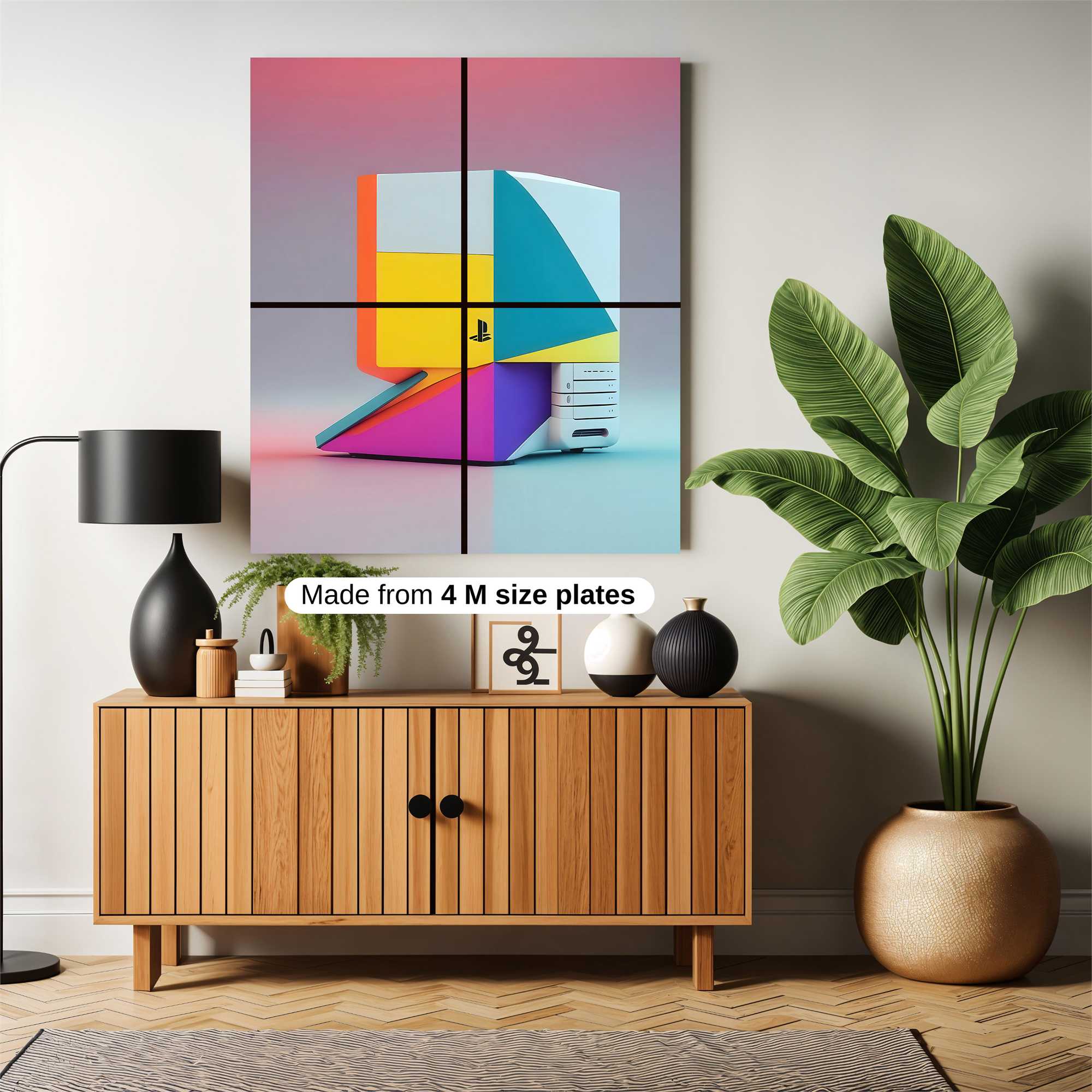 PlayStation Kaleidoscope Safe Wall Magnetic / M