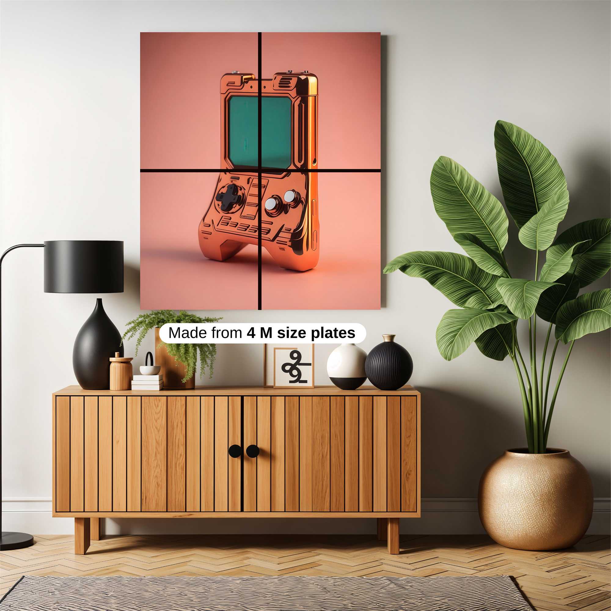 Retro Radiance Safe Wall Magnetic / M