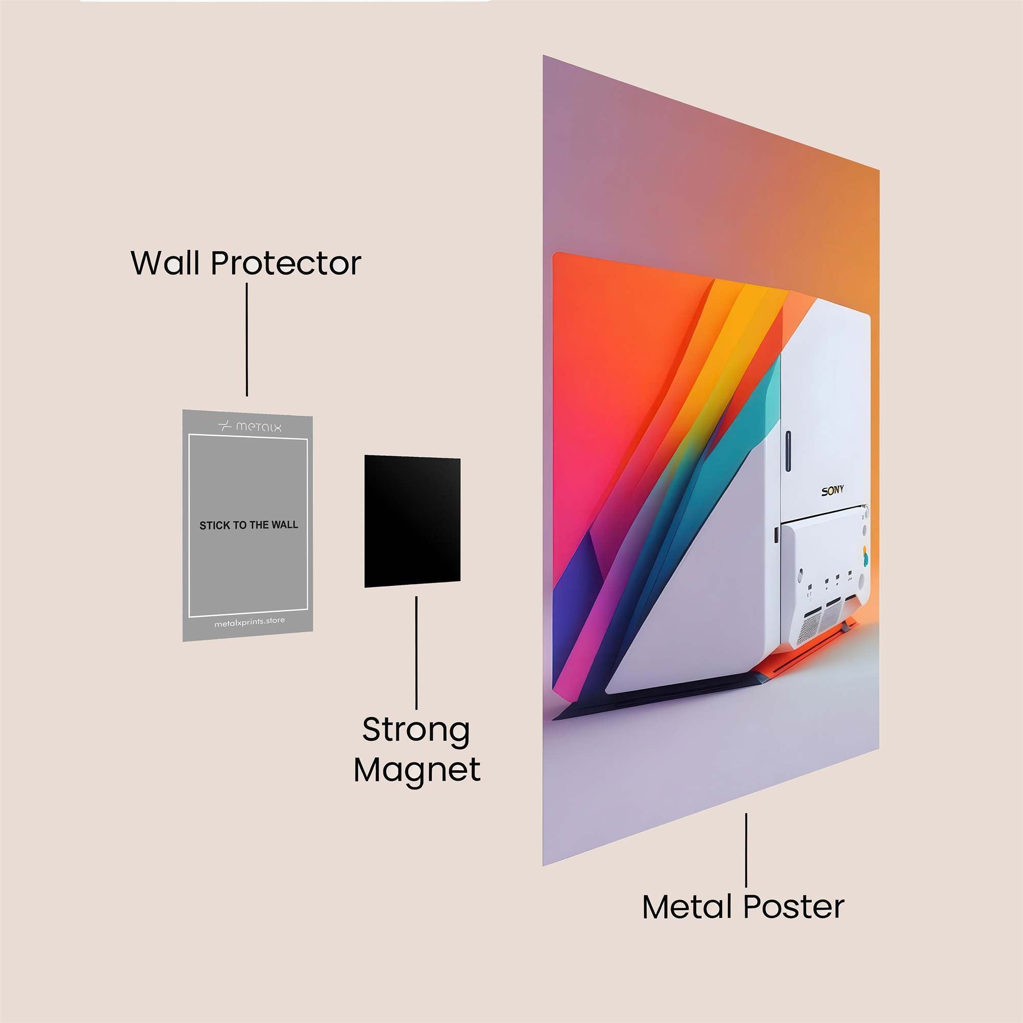 Sony Spectrum Safe Wall Magnetic / M