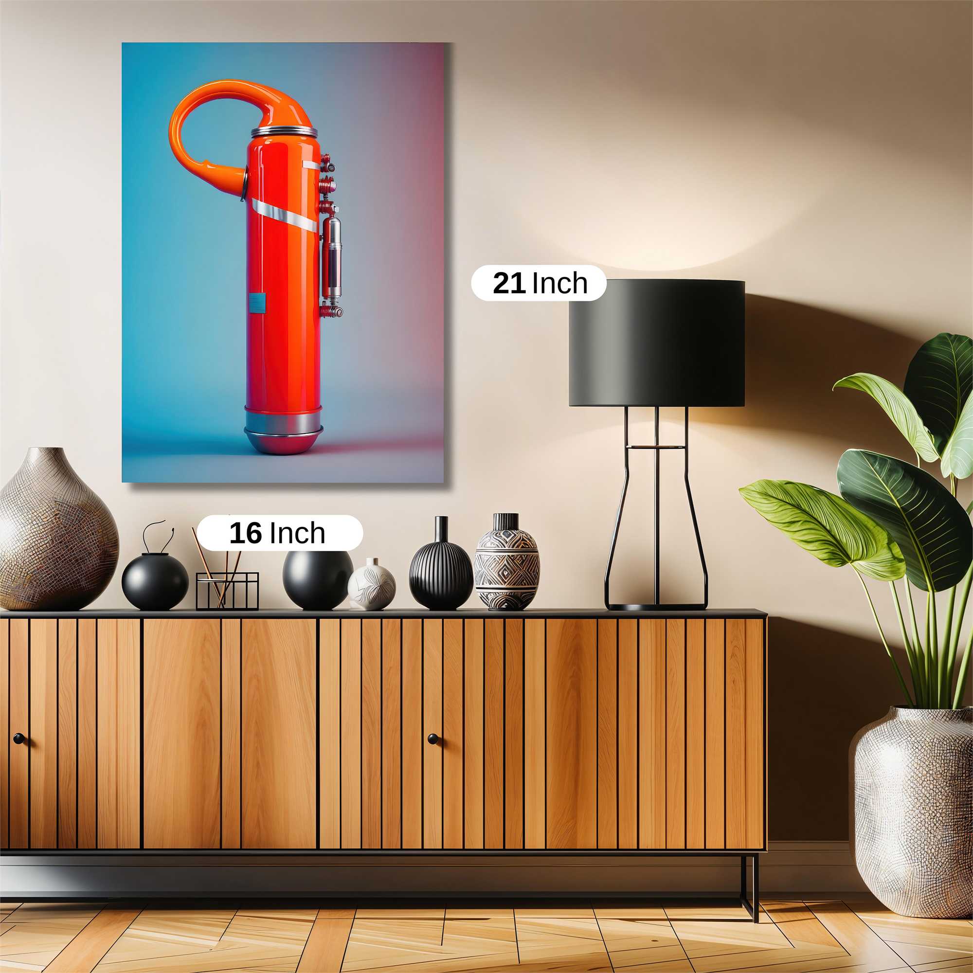 Fire Whimsy Safe Wall Magnetic / M