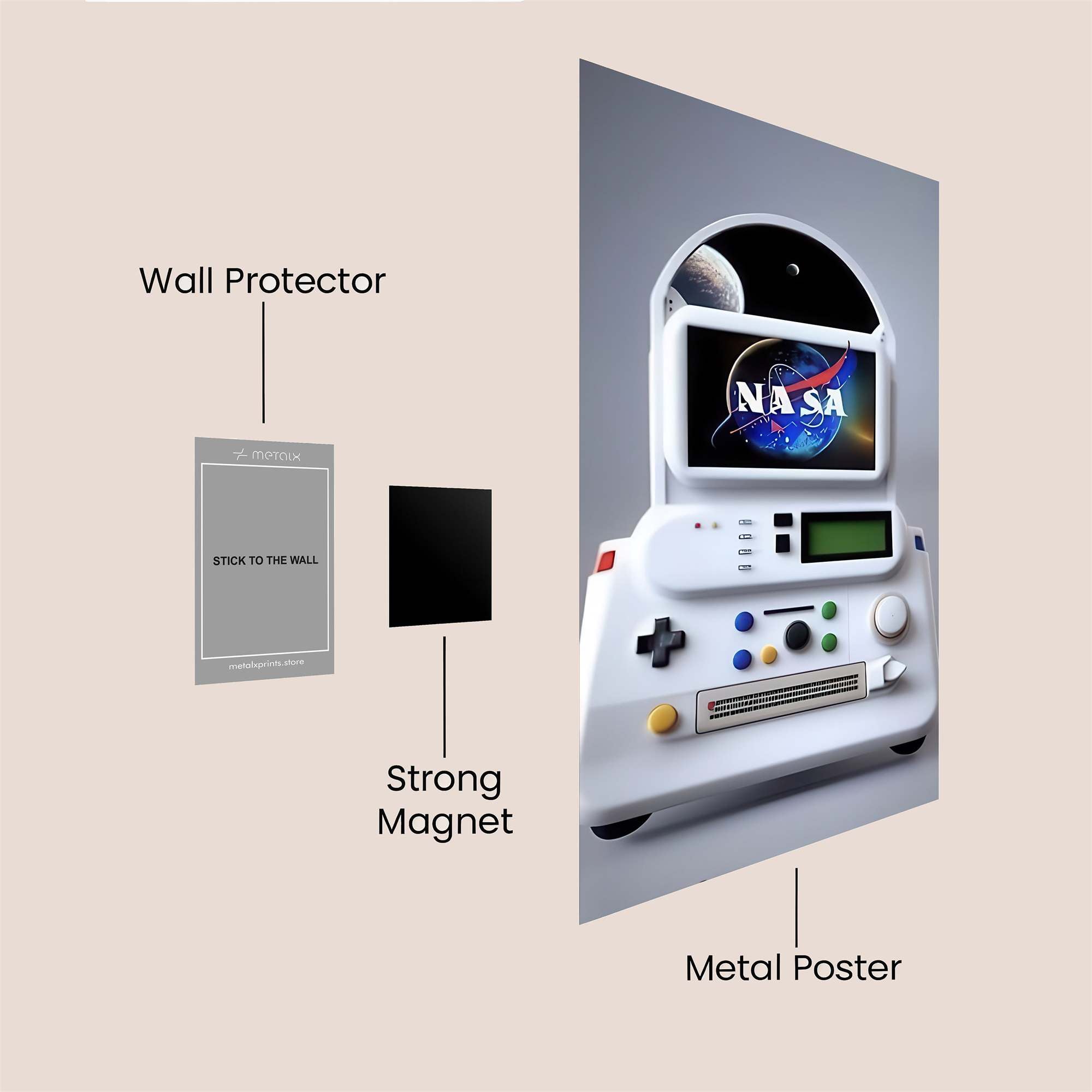 NASA Quest Safe Wall Magnetic / M
