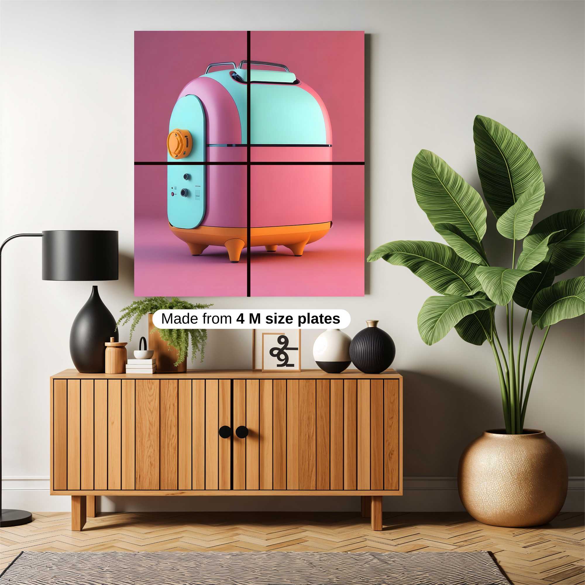 Toaster Dream Safe Wall Magnetic / M