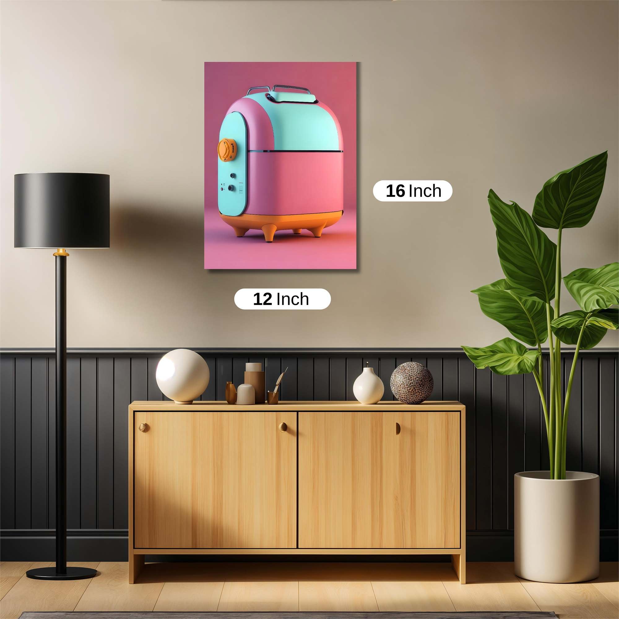 Toaster Dream Safe Wall Magnetic / M