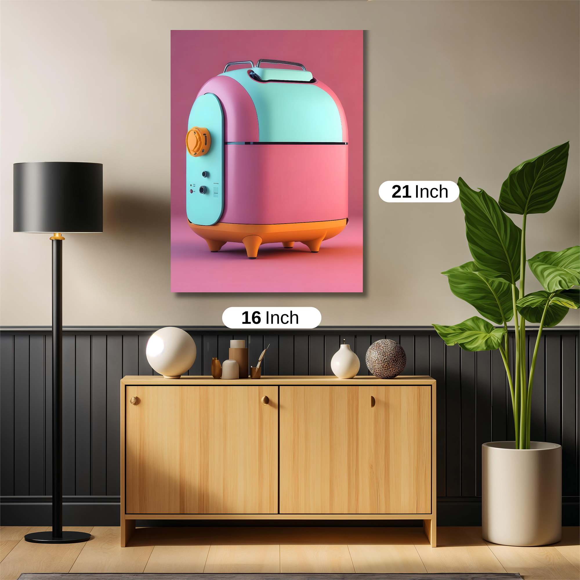 Toaster Dream Safe Wall Magnetic / M