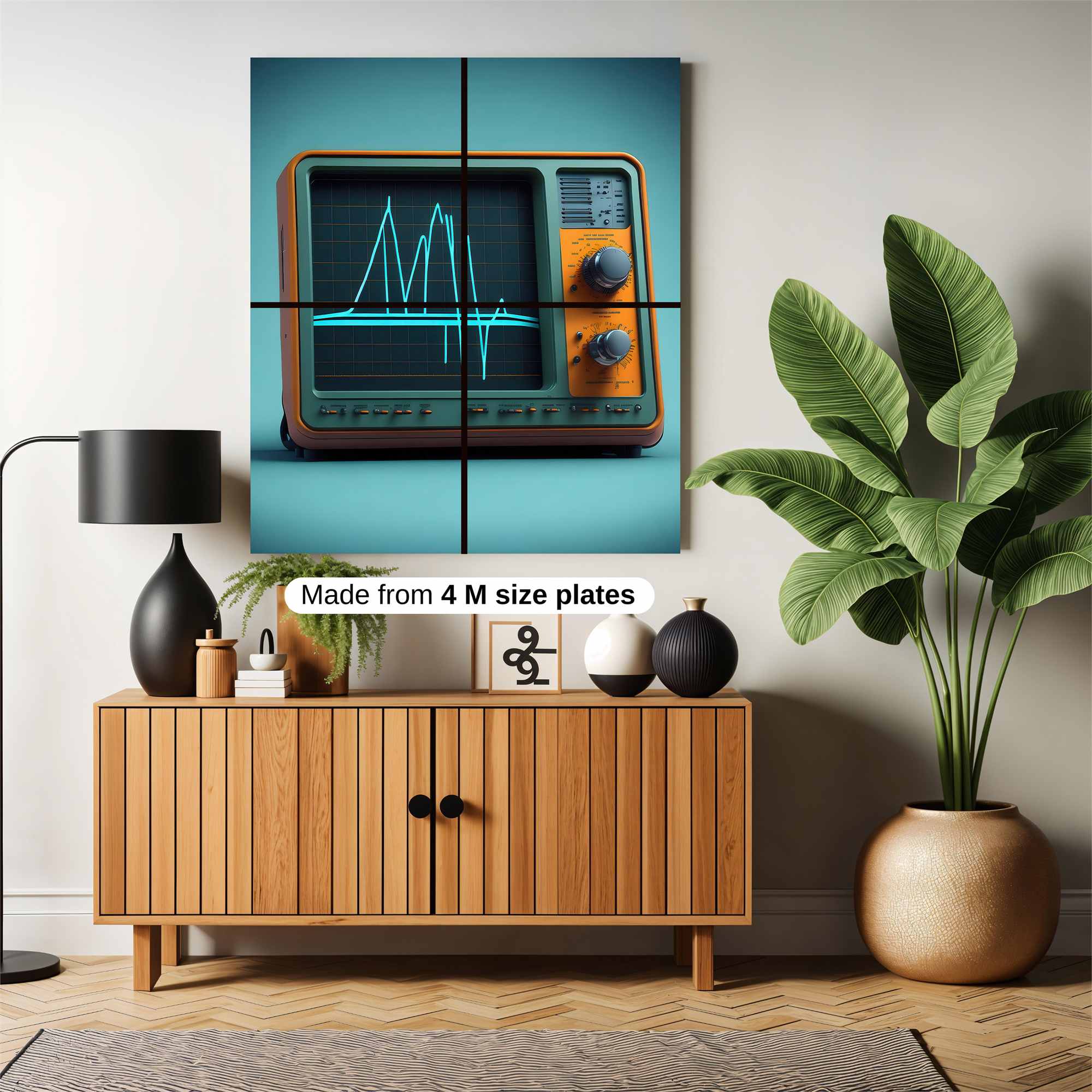 Oscilloscope Odyssey Safe Wall Magnetic / M