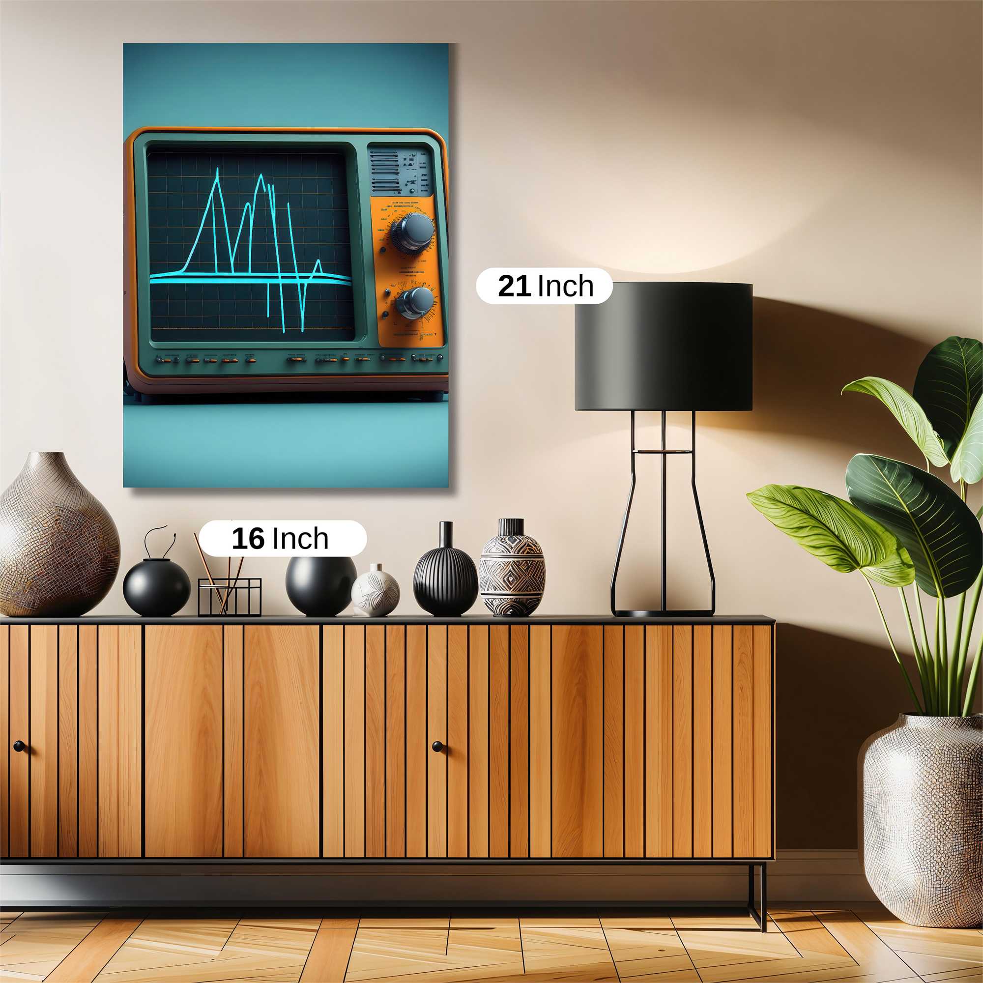 Oscilloscope Odyssey Safe Wall Magnetic / M