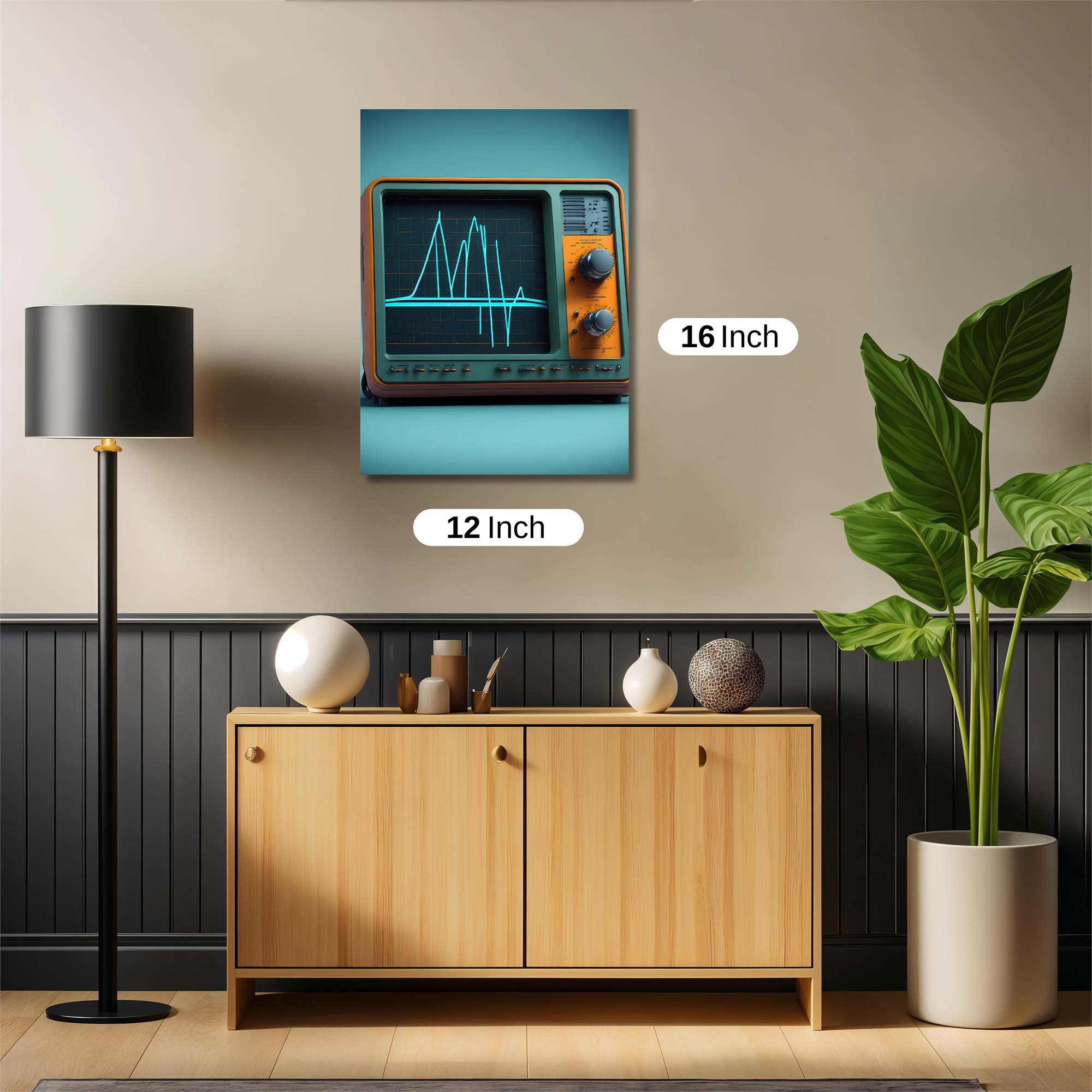 Oscilloscope Odyssey Safe Wall Magnetic / M