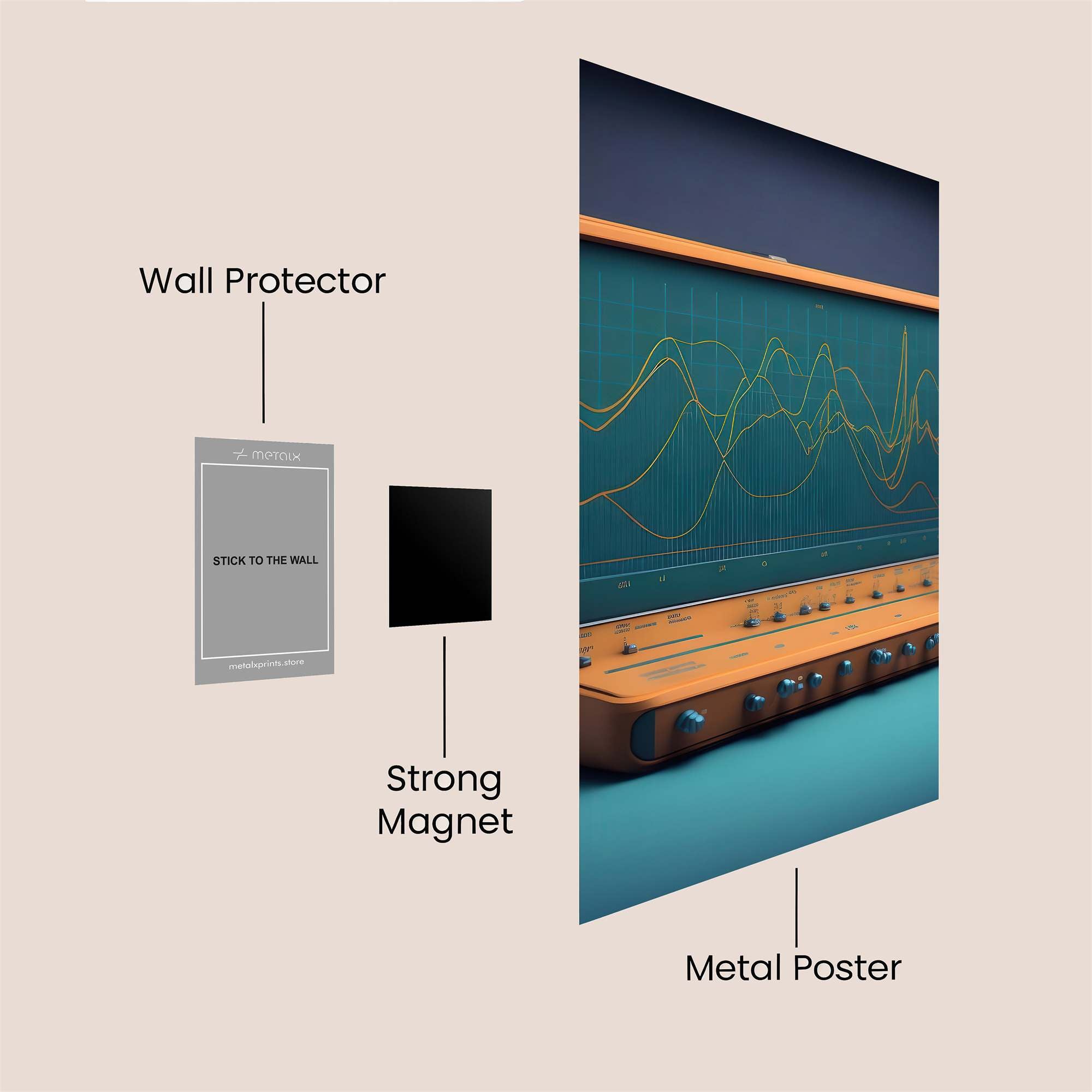 Retro Analyzer Safe Wall Magnetic / M