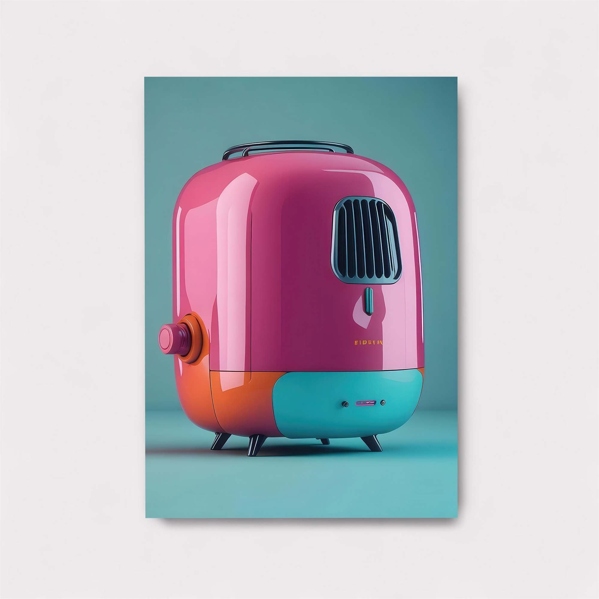 Retro Whimsy Safe Wall Magnetic / M