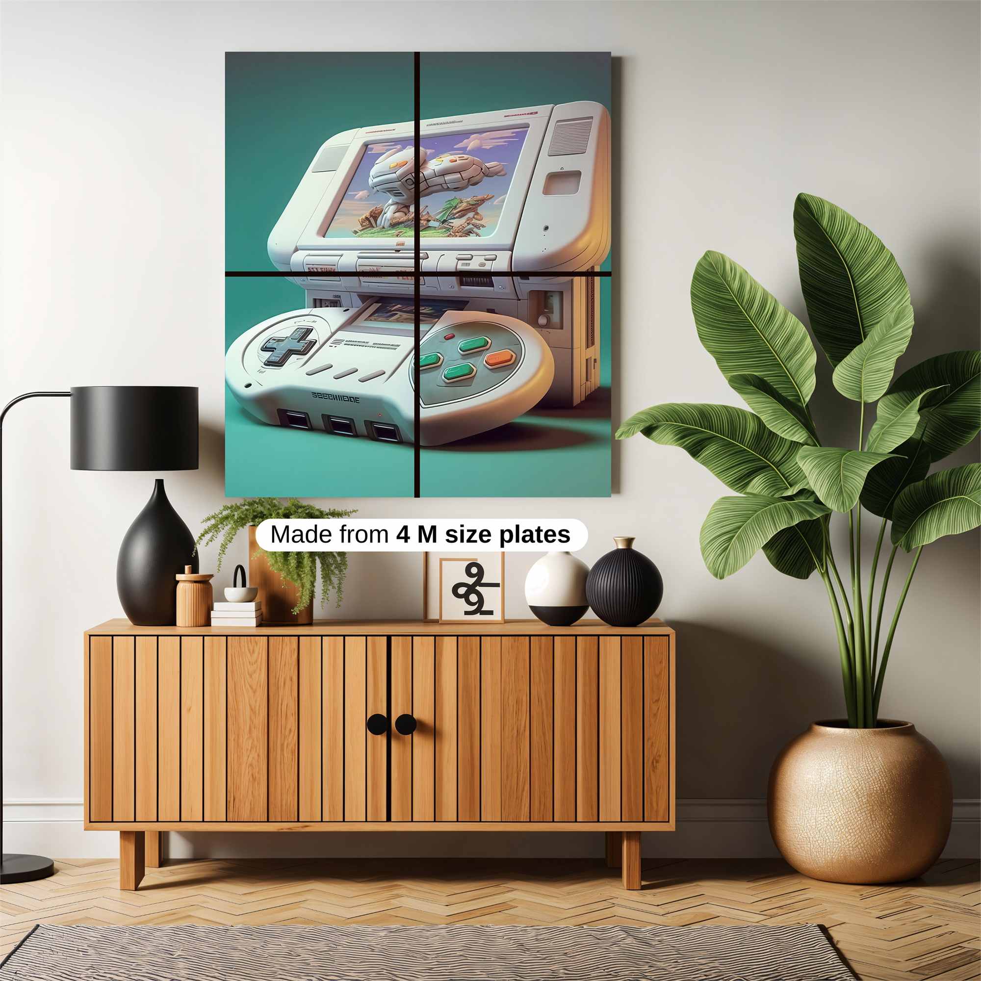 Nostalgic Adventure Safe Wall Magnetic / M