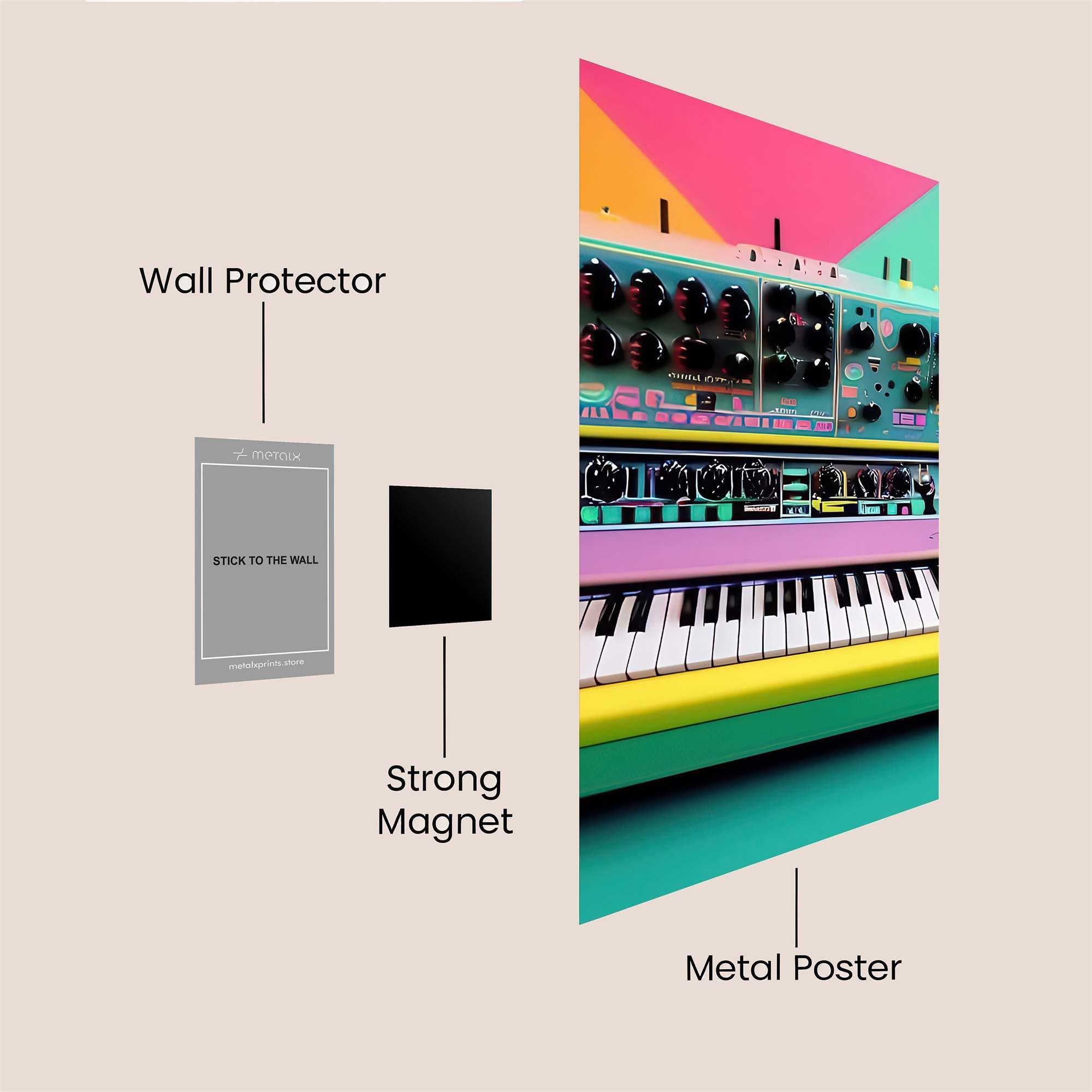 Roland Radiant Safe Wall Magnetic / M