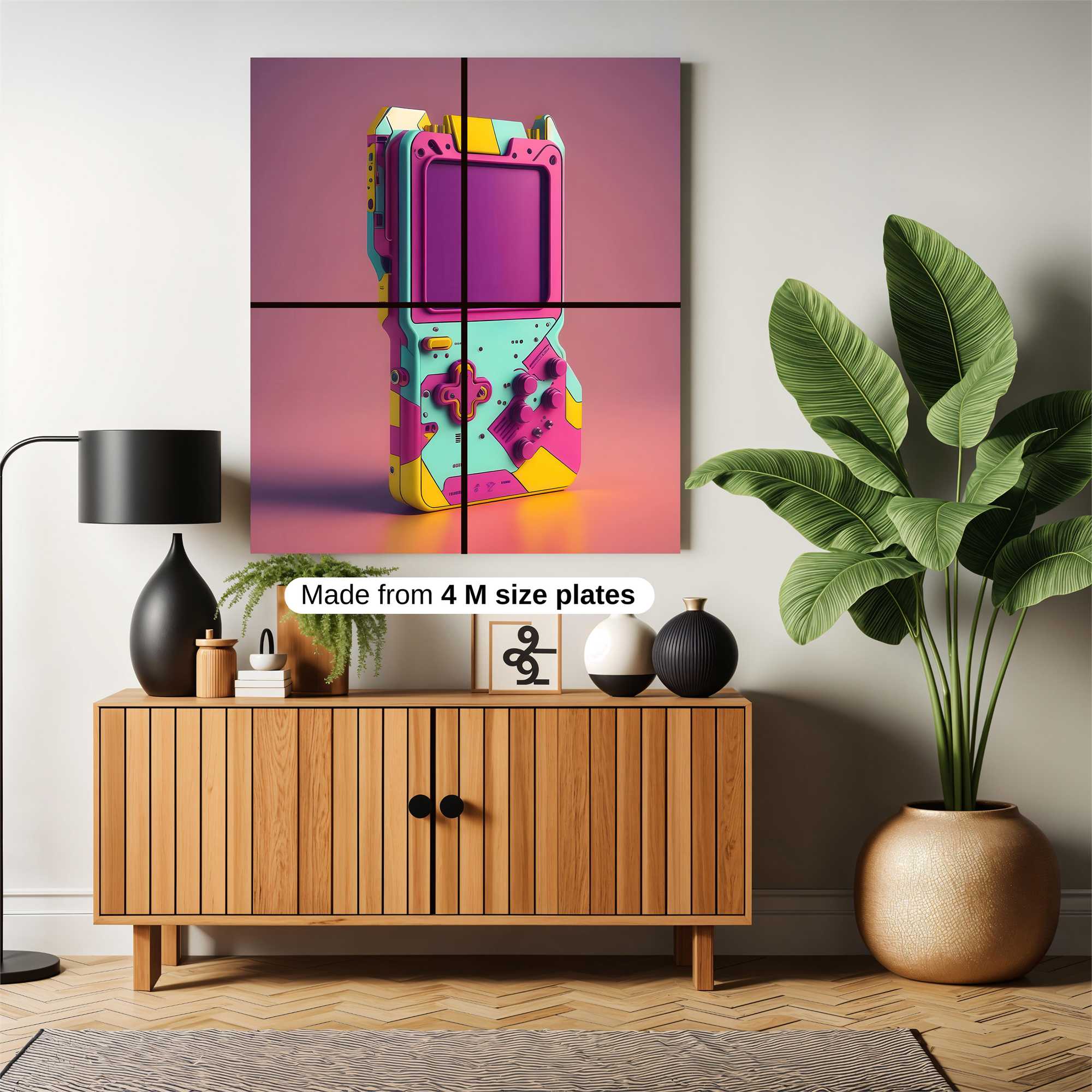 Gameboy Whimsy Safe Wall Magnetic / M