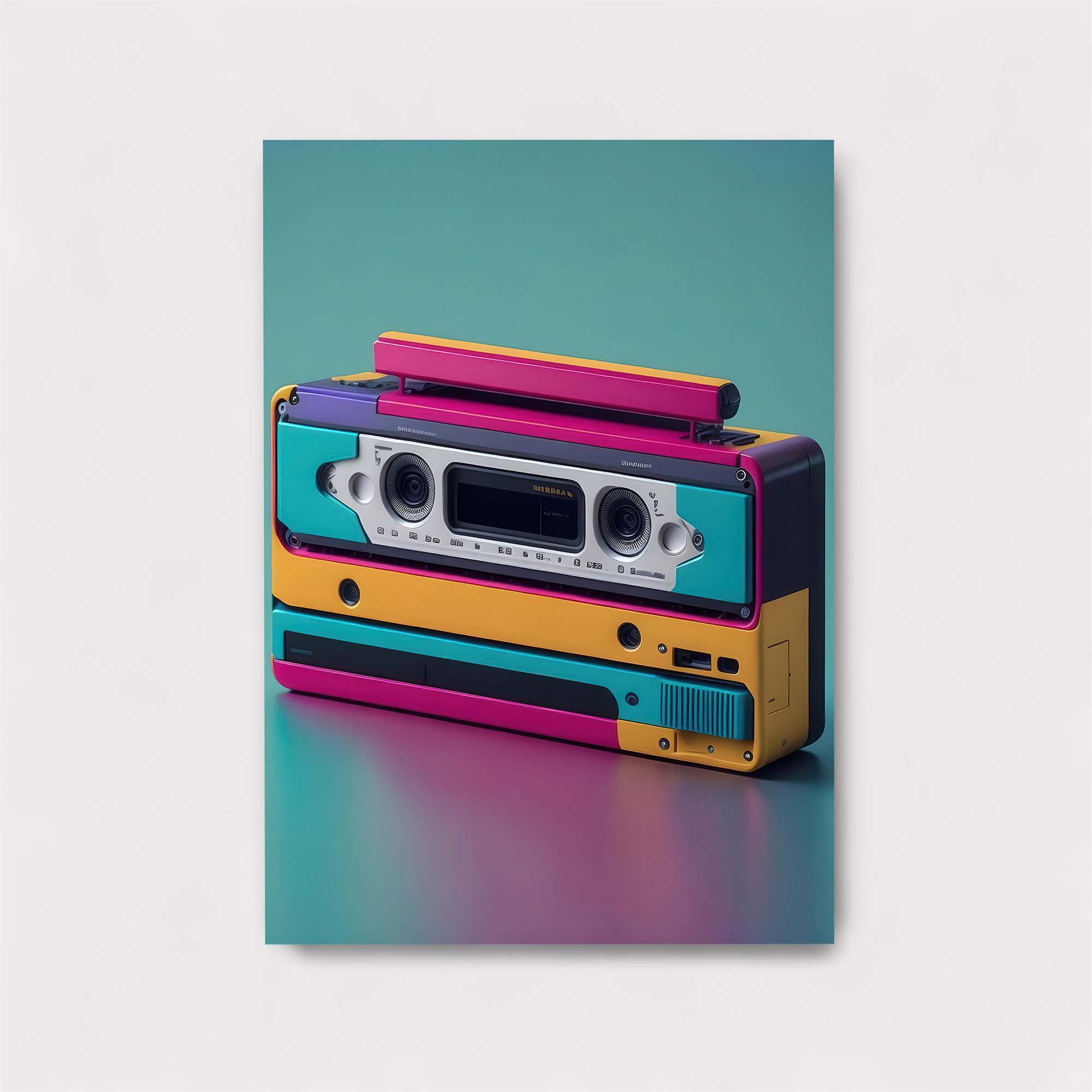 Boombox Bliss Safe Wall Magnetic / M