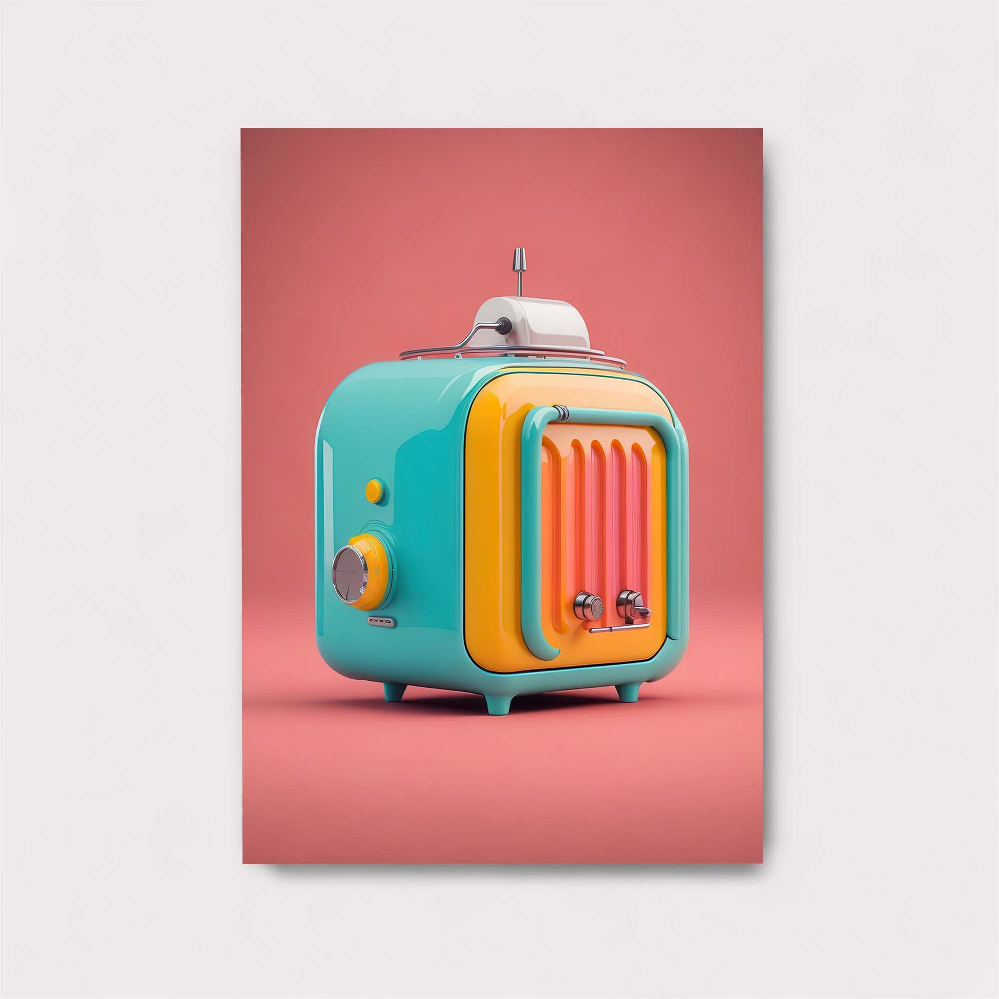 Retro Radiance Safe Wall Magnetic / M