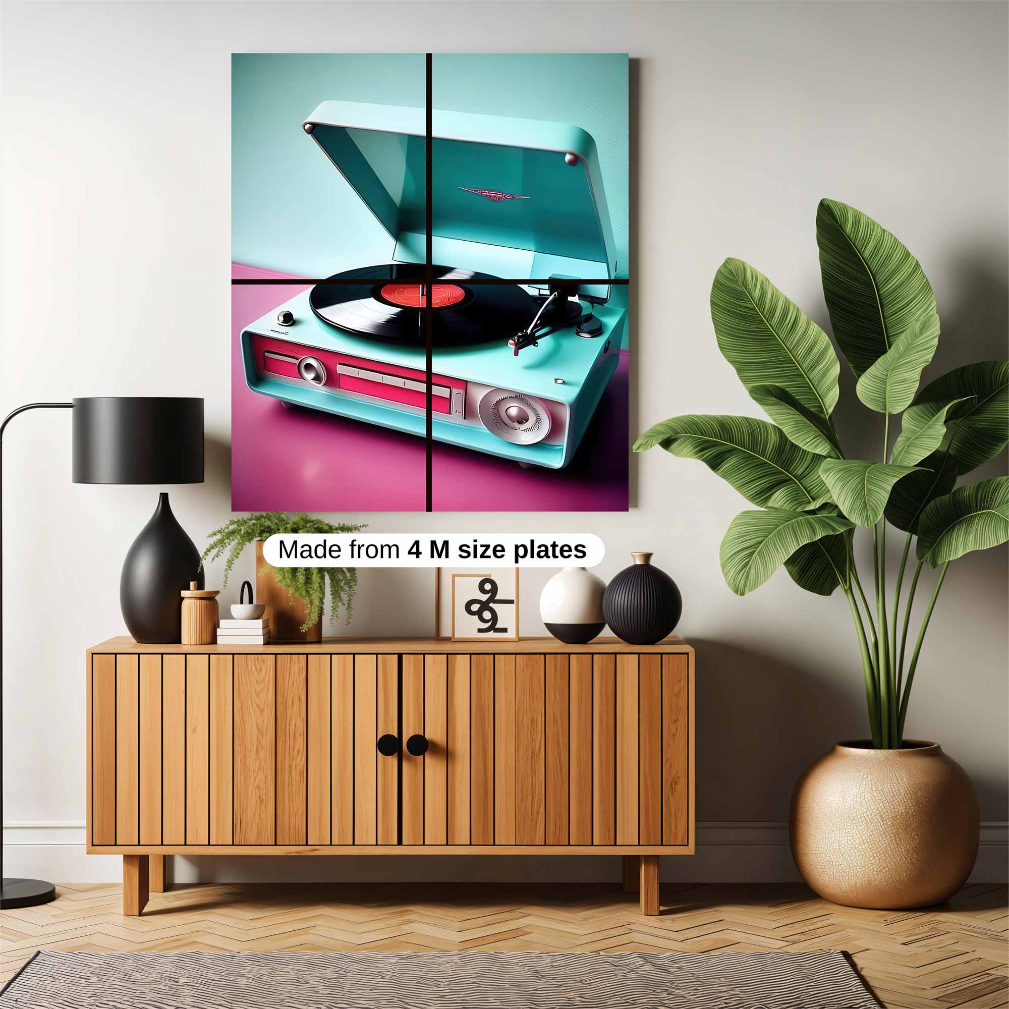 Turntable Tranquil Safe Wall Magnetic / M