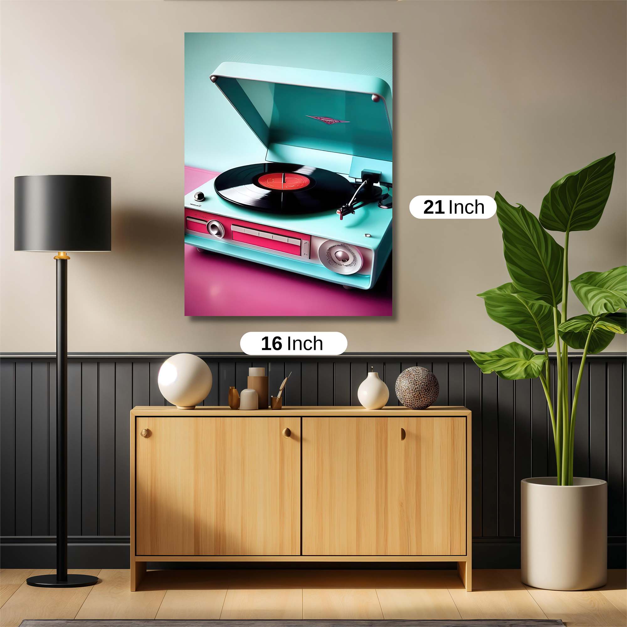 Turntable Tranquil Safe Wall Magnetic / M