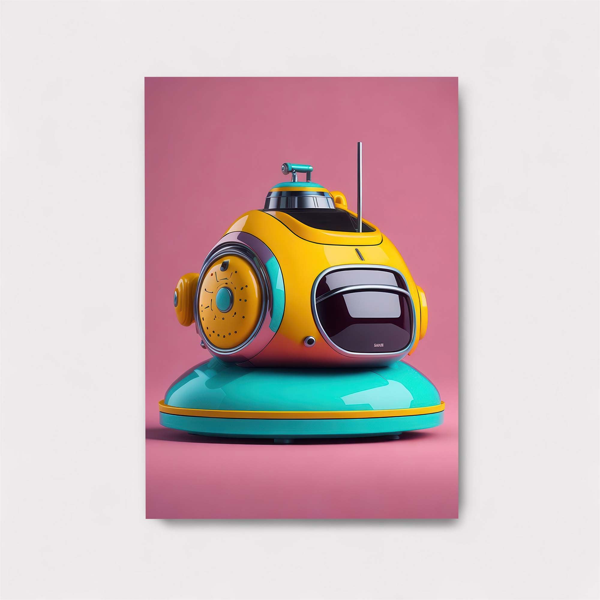 Robot Whimsy Safe Wall Magnetic / M