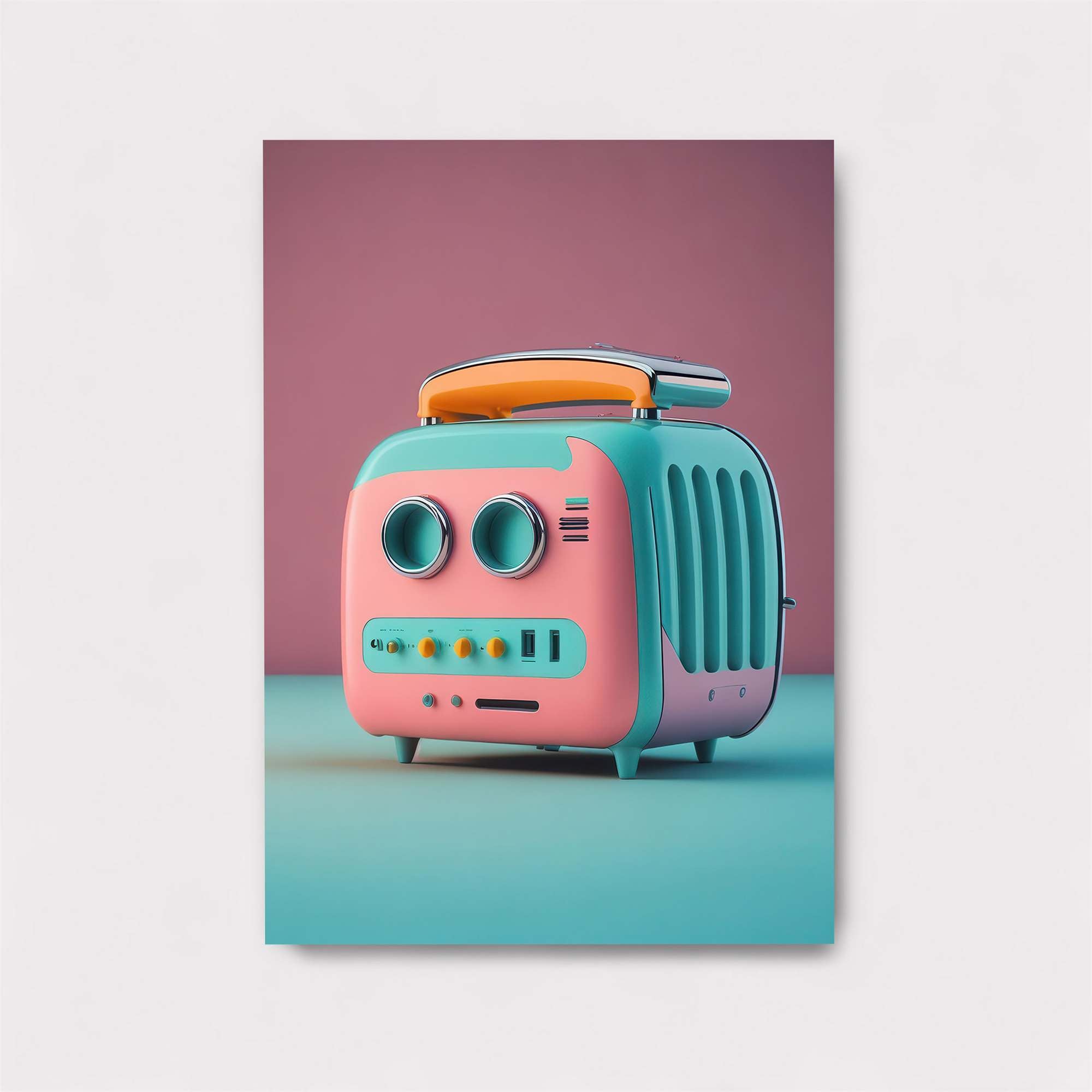 Retro Whimsy Safe Wall Magnetic / M