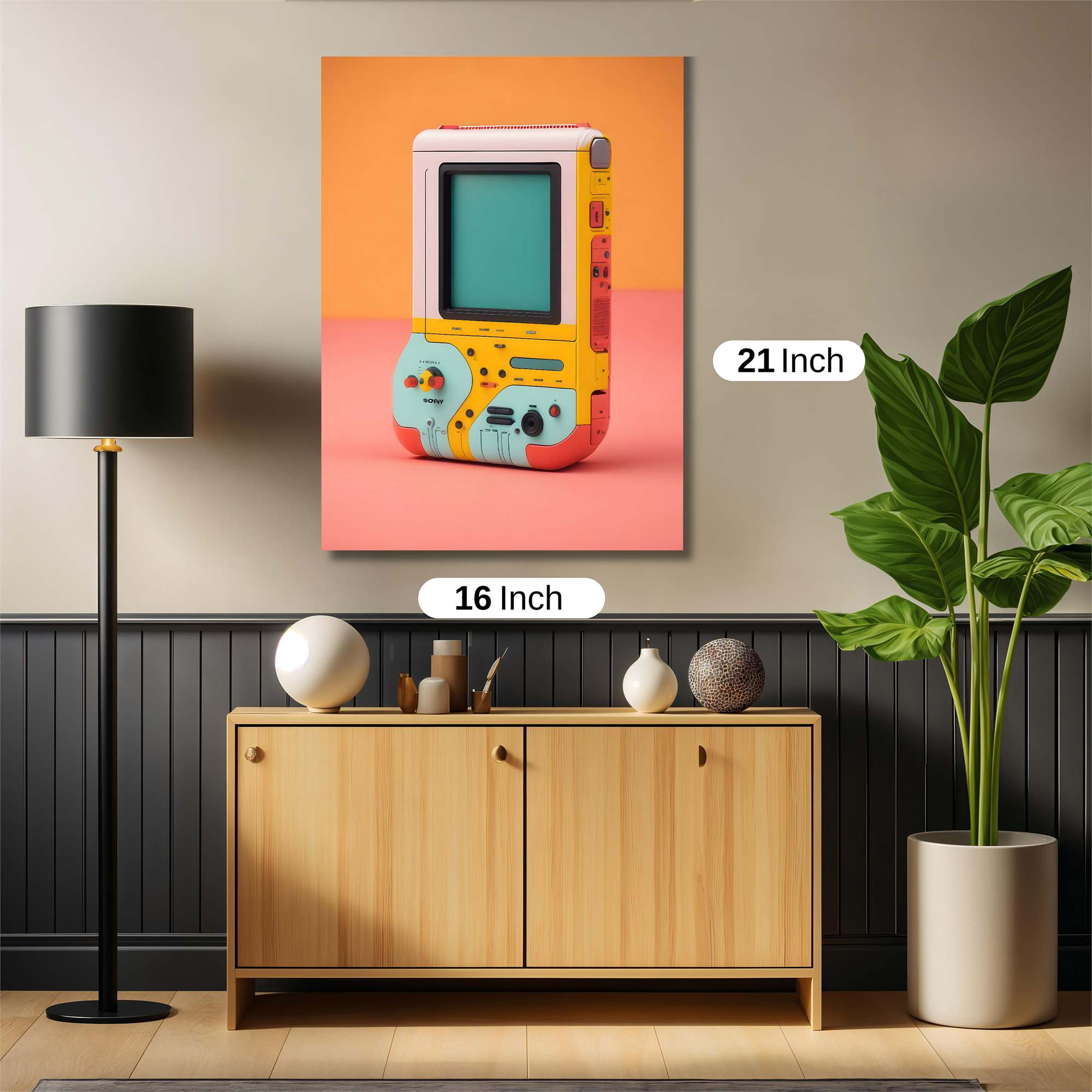 Gameboy Joyful Safe Wall Magnetic / M