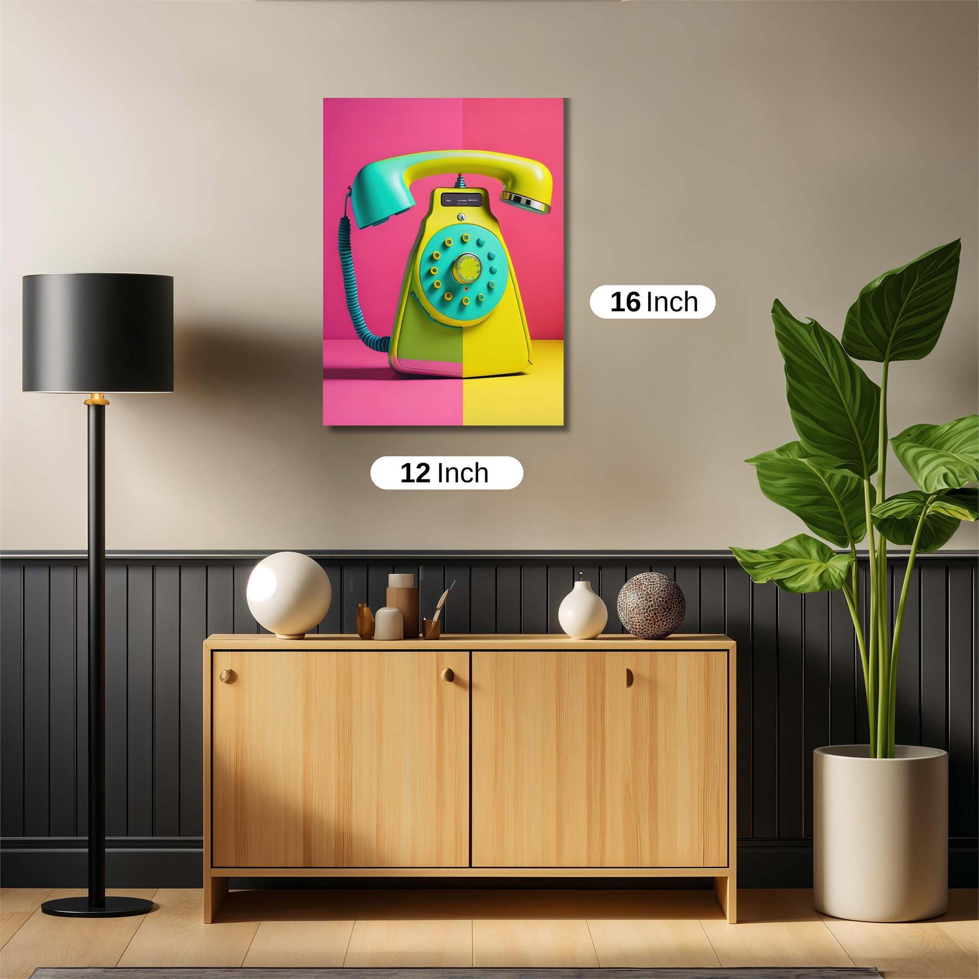 Retro Whimsy Safe Wall Magnetic / M