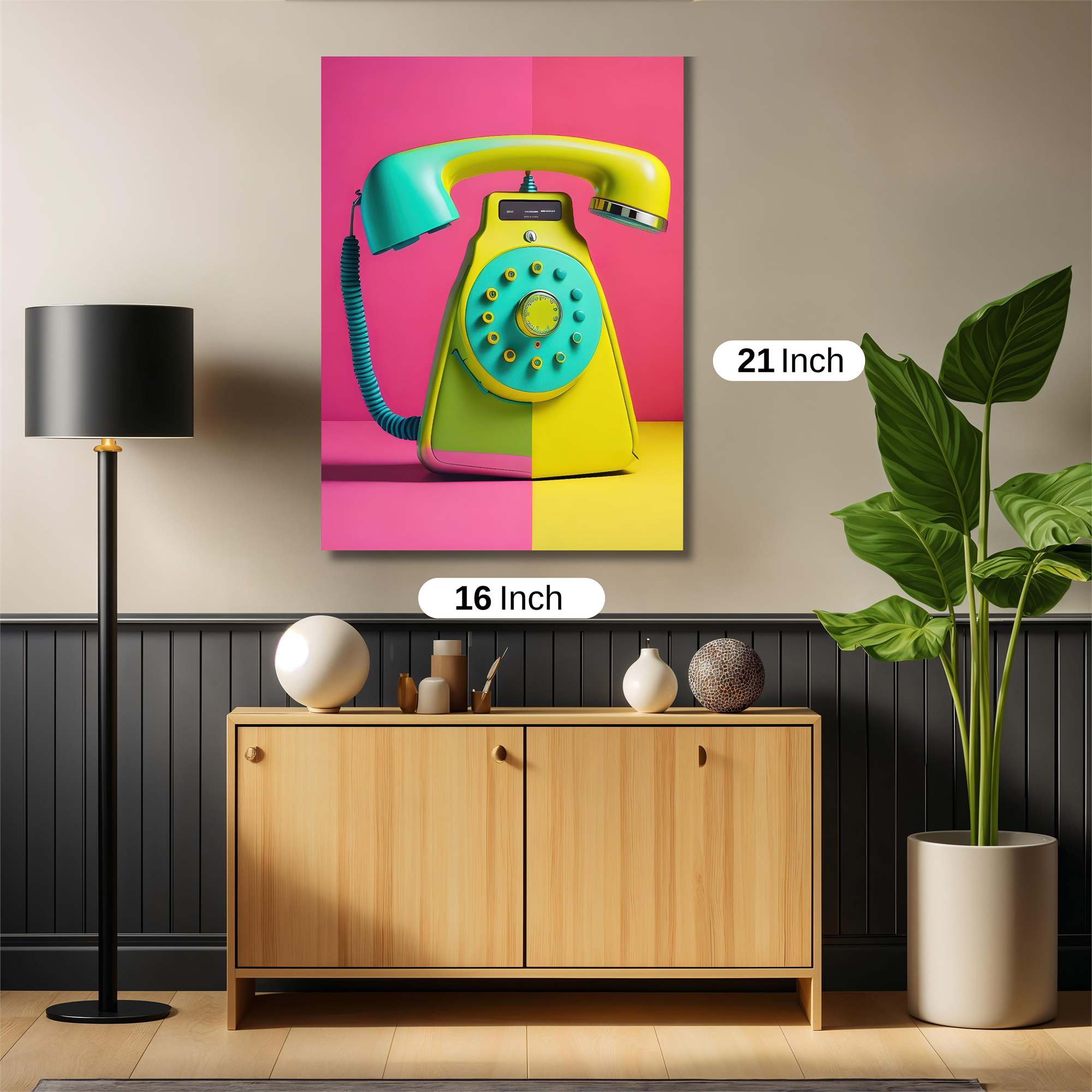 Retro Whimsy Safe Wall Magnetic / M