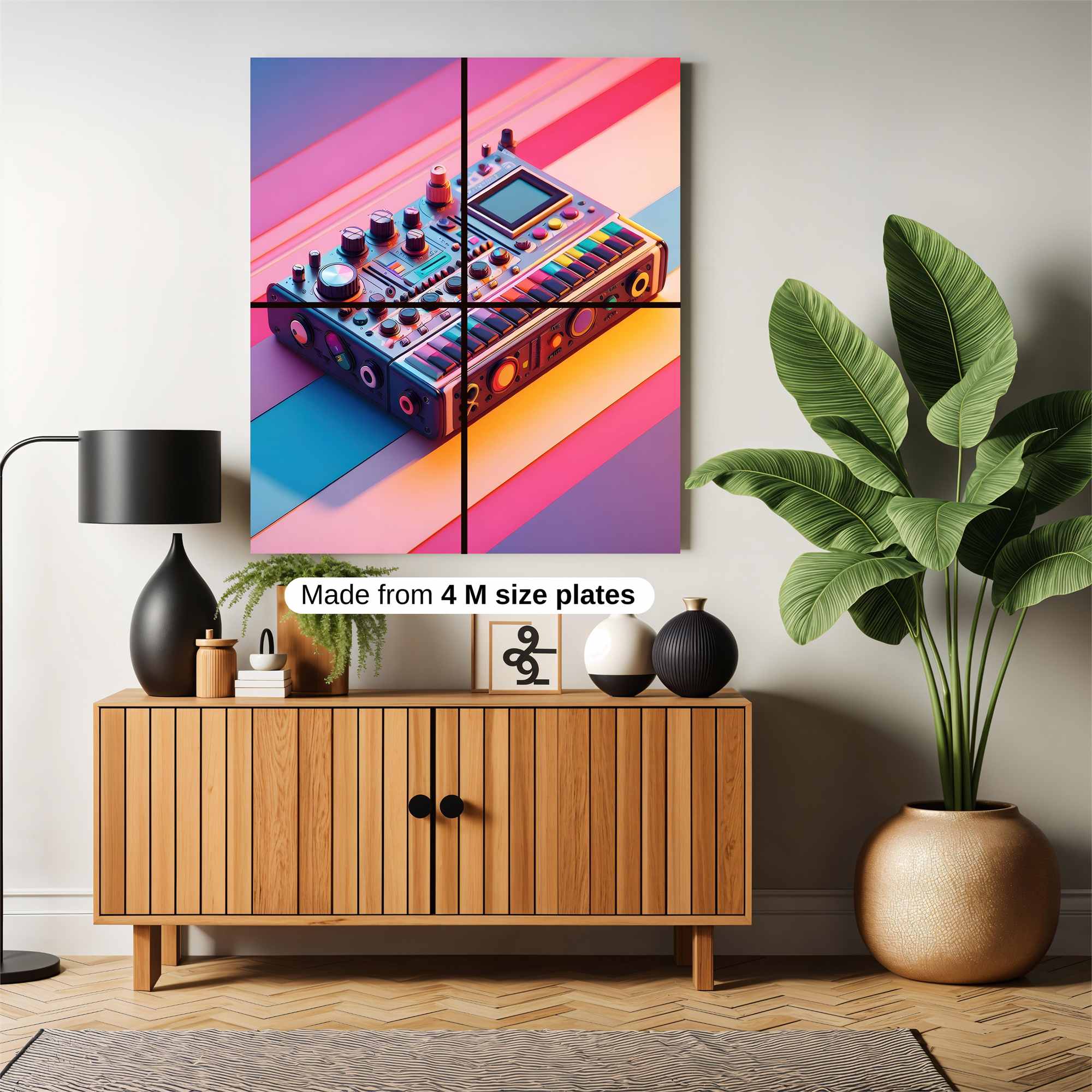SynthVibes Safe Wall Magnetic / M