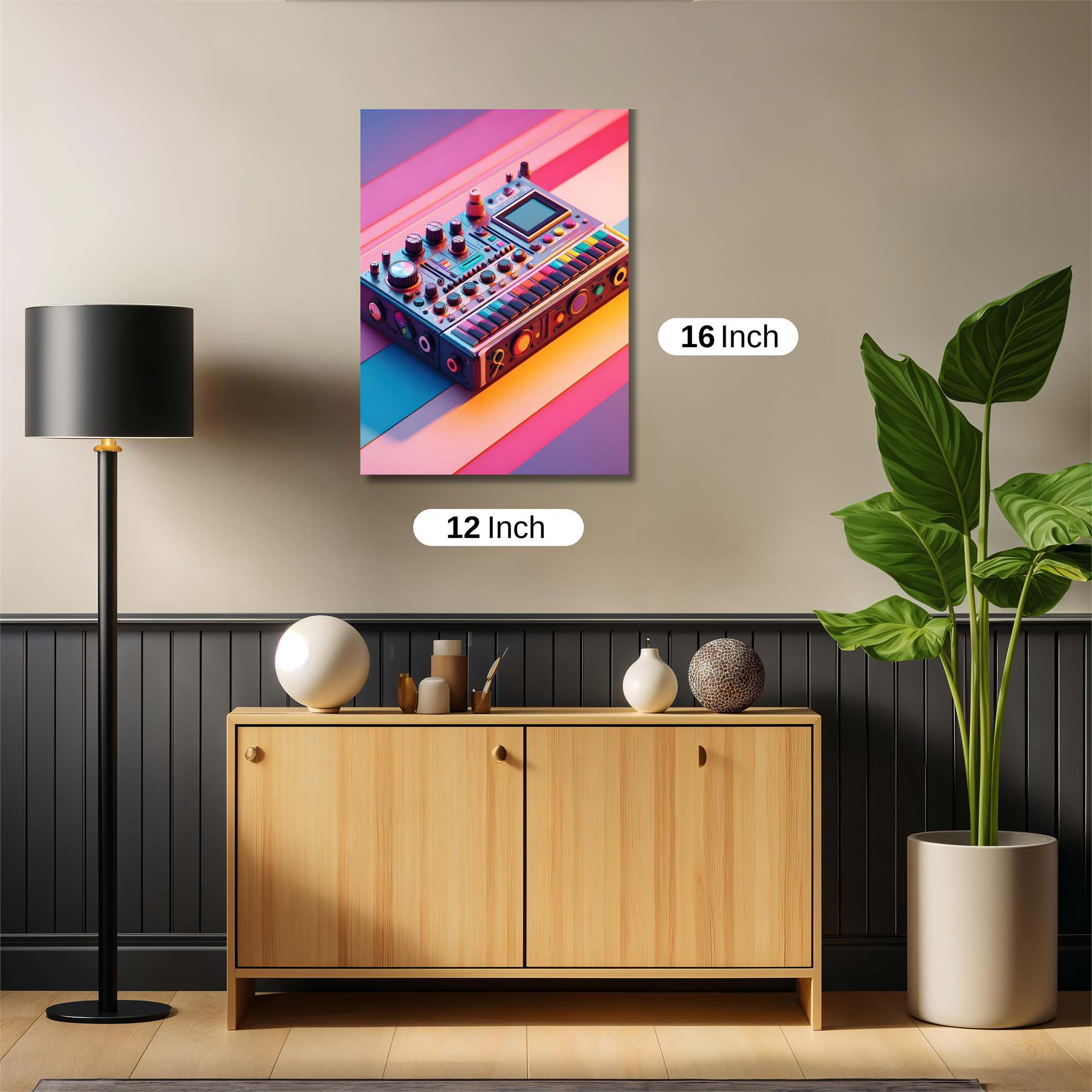 SynthVibes Safe Wall Magnetic / M
