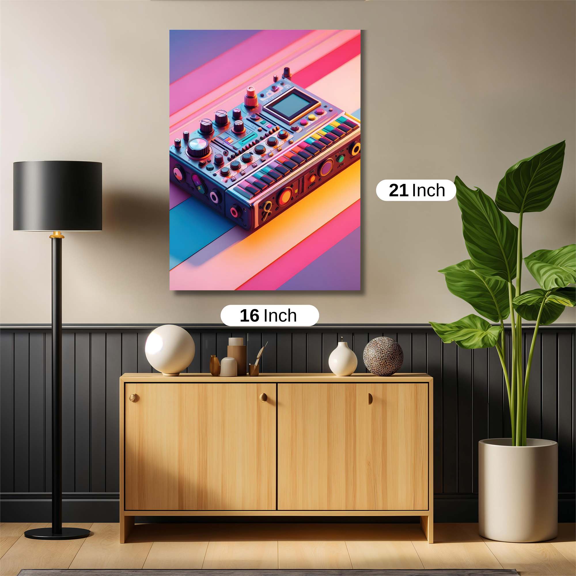 SynthVibes Safe Wall Magnetic / M