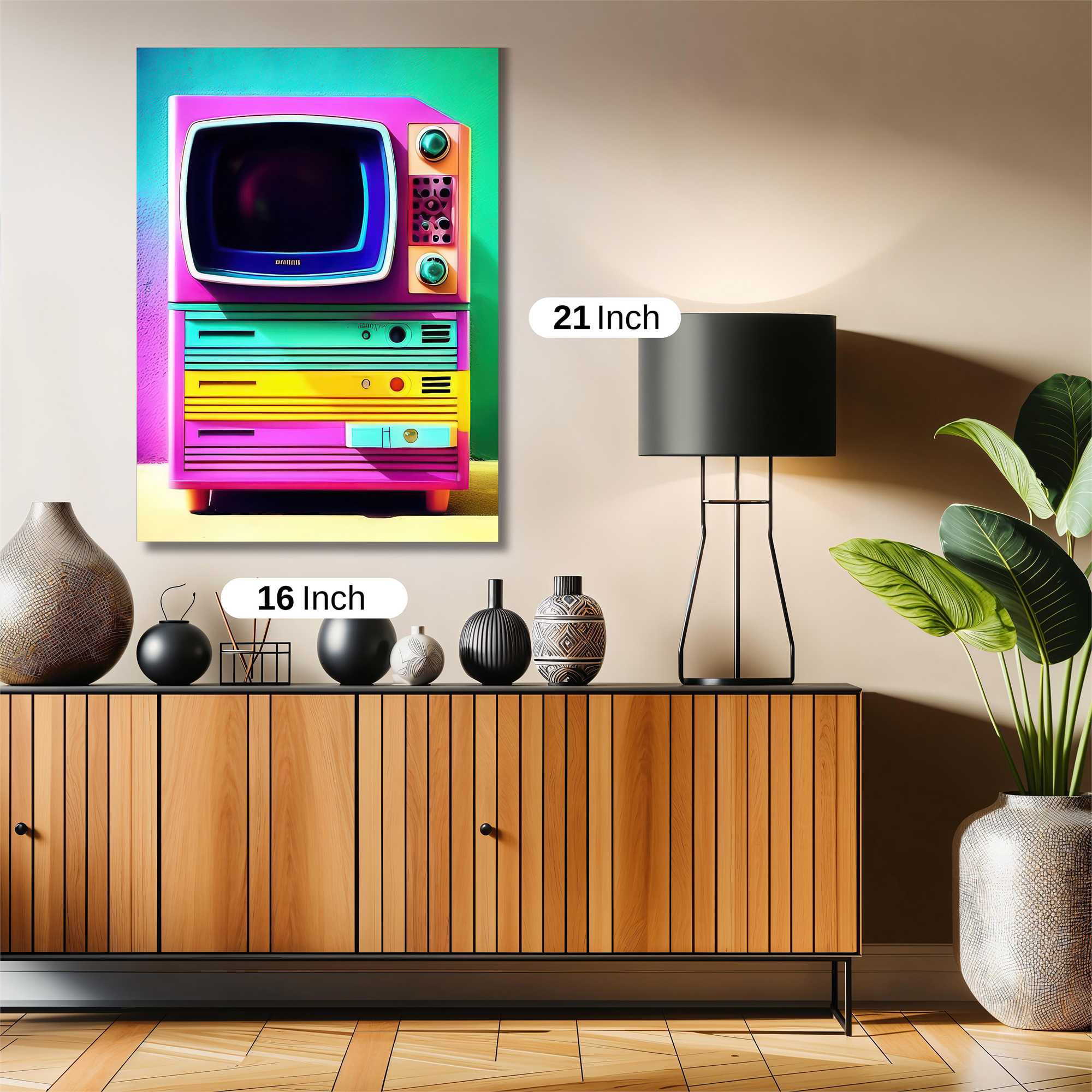 Retro Whimsy Safe Wall Magnetic / M