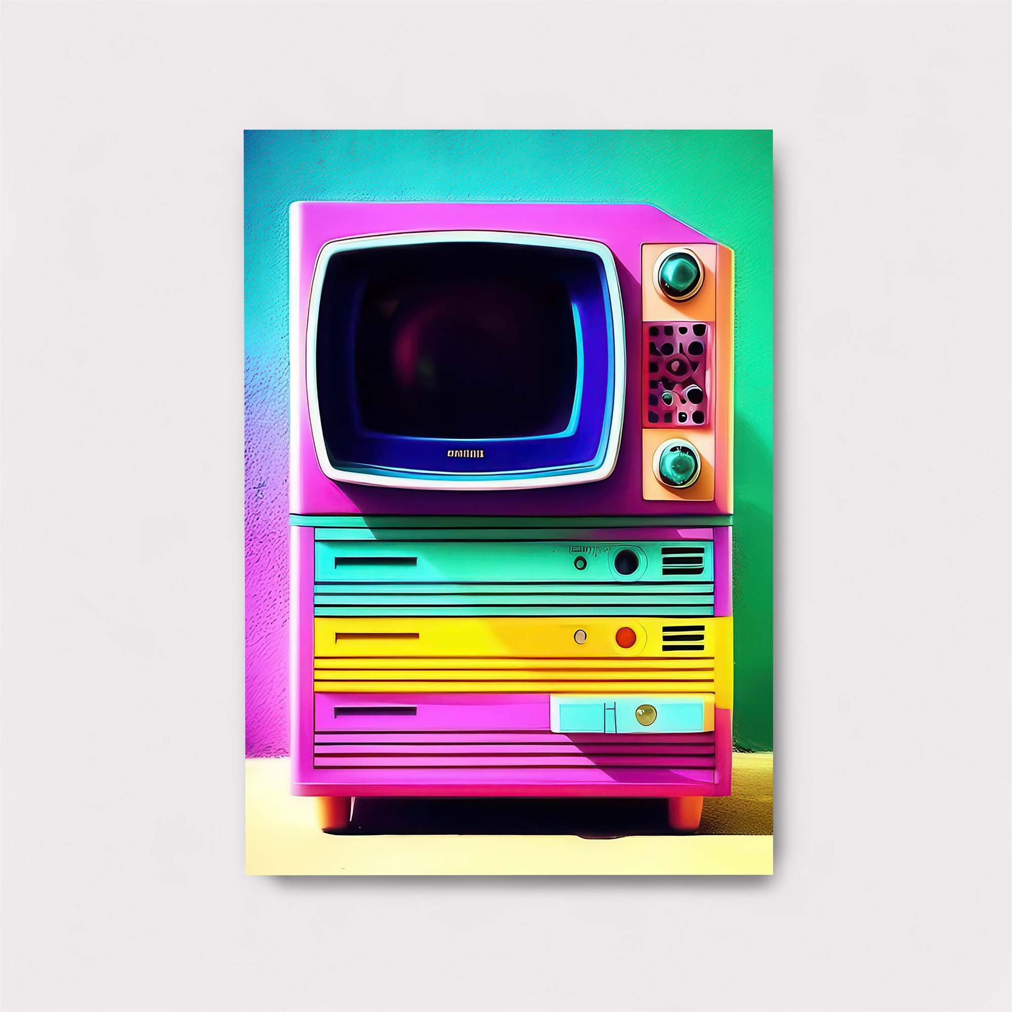 Retro Whimsy Safe Wall Magnetic / M