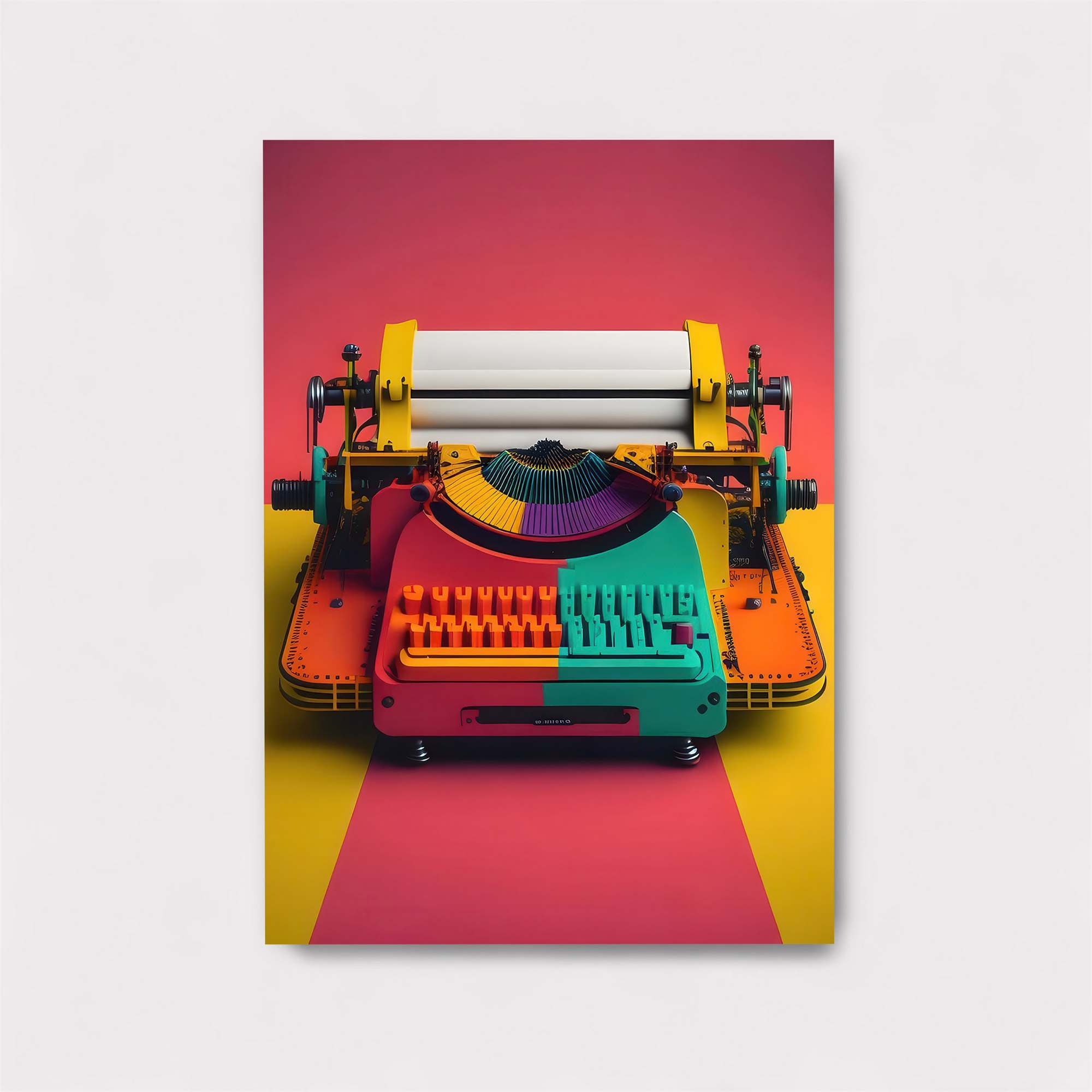 Typewriter Whimsy Safe Wall Magnetic / M