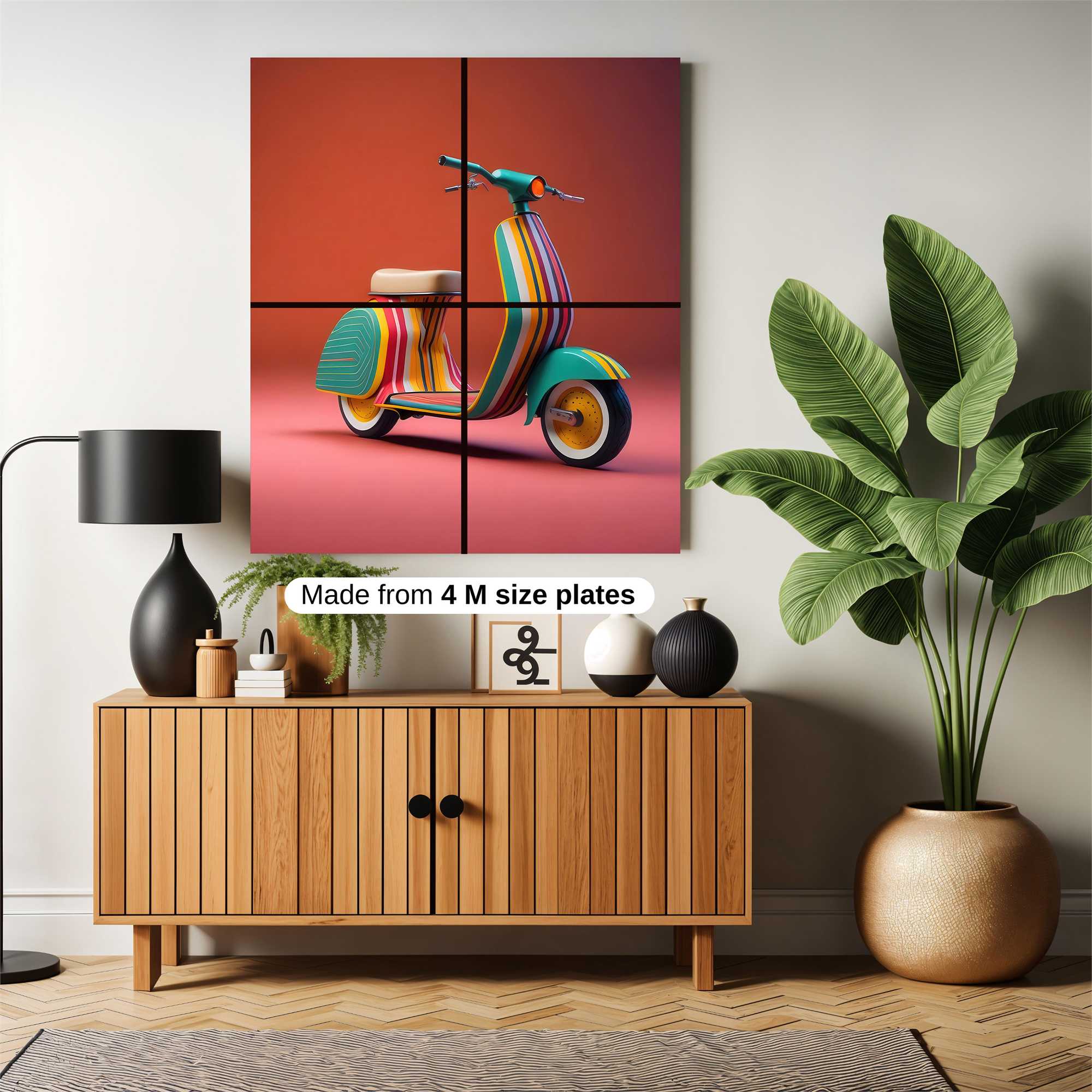 Scooter Vibrance Safe Wall Magnetic / M