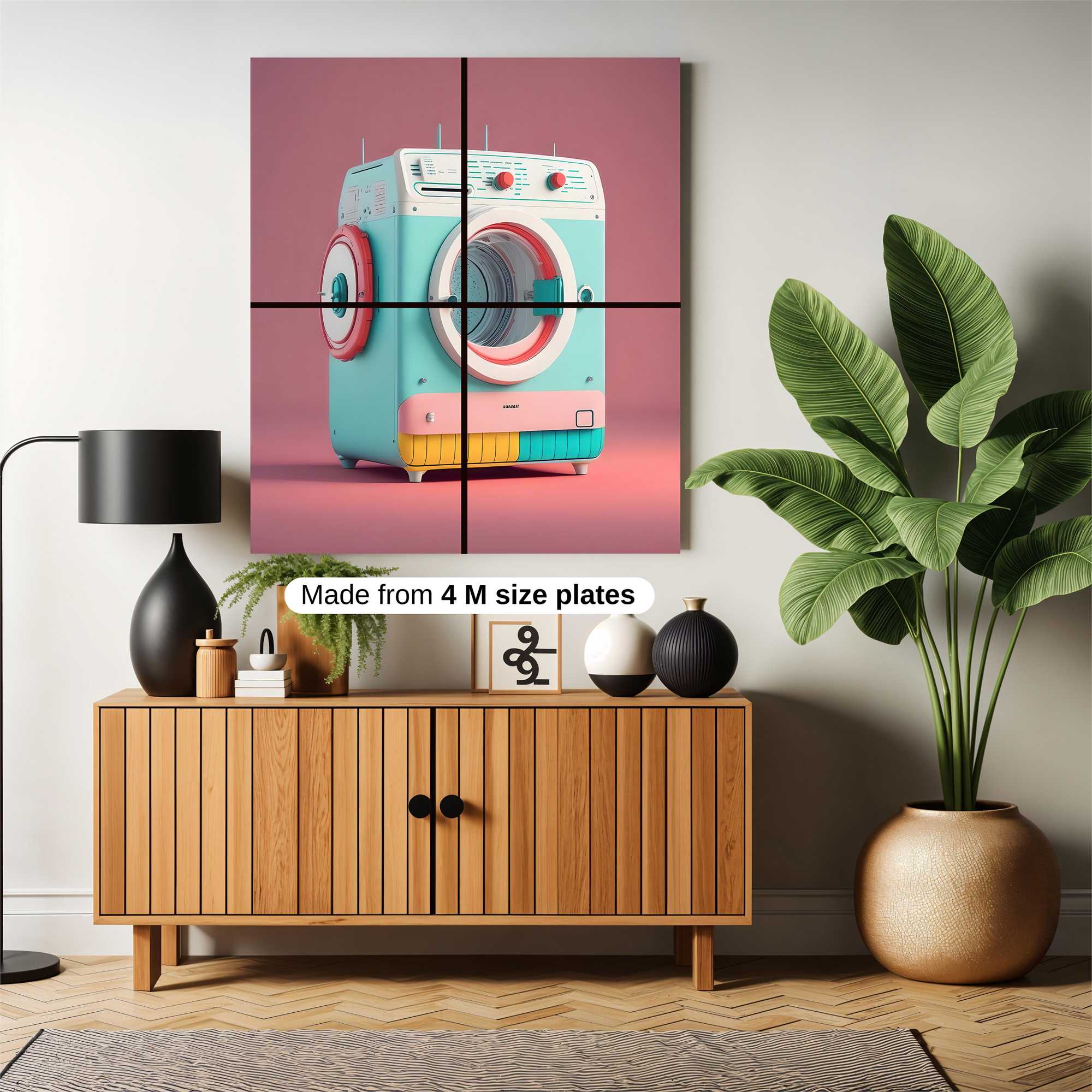 Wash Whimsy Safe Wall Magnetic / M