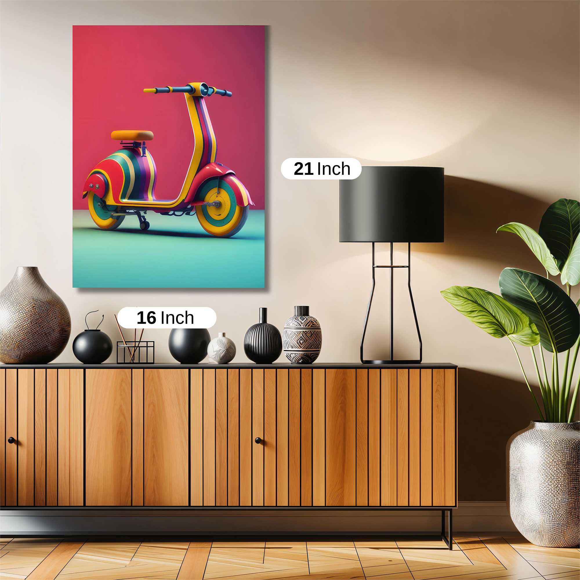 Vespa Vibrant Safe Wall Magnetic / M