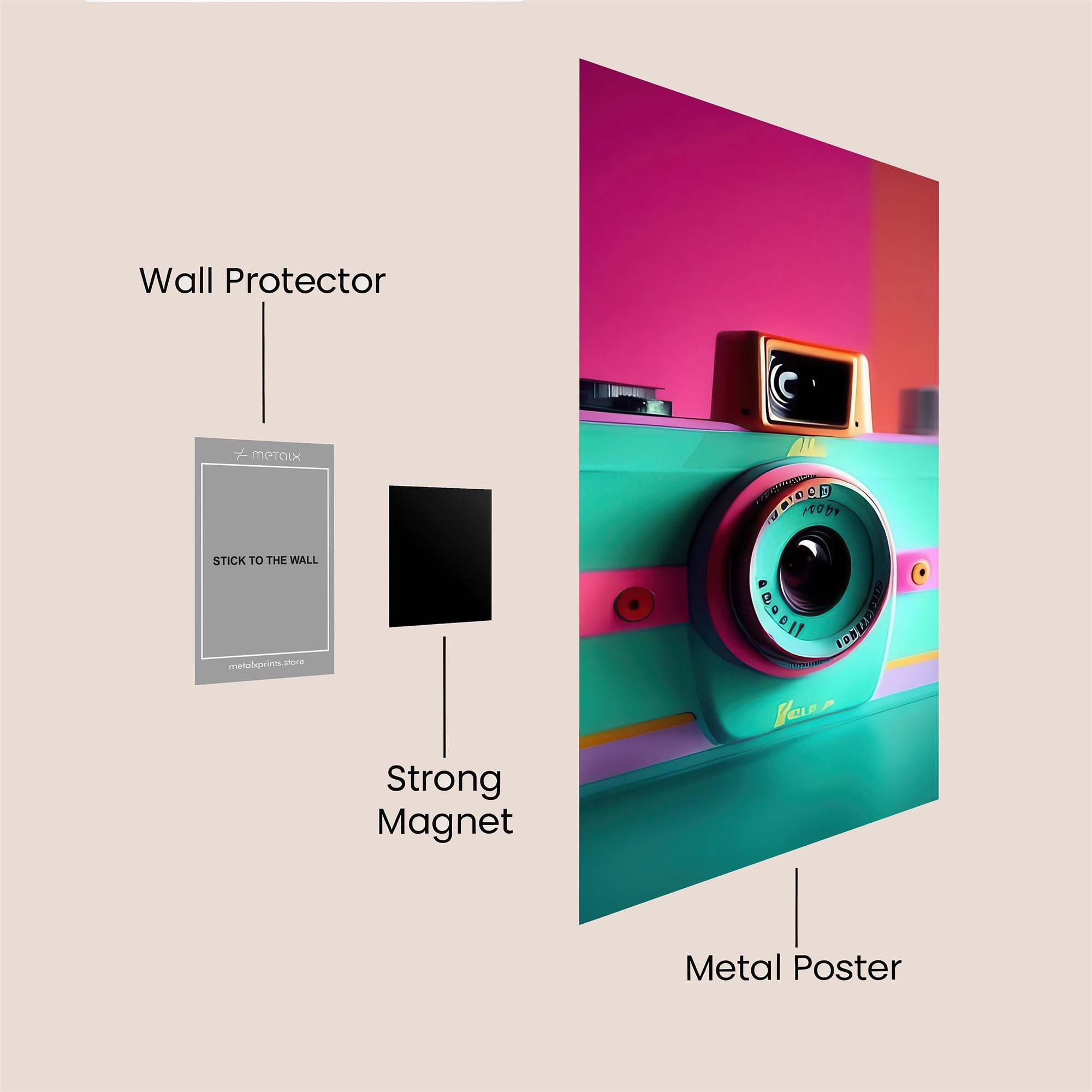 Kodak Joyful Safe Wall Magnetic / M