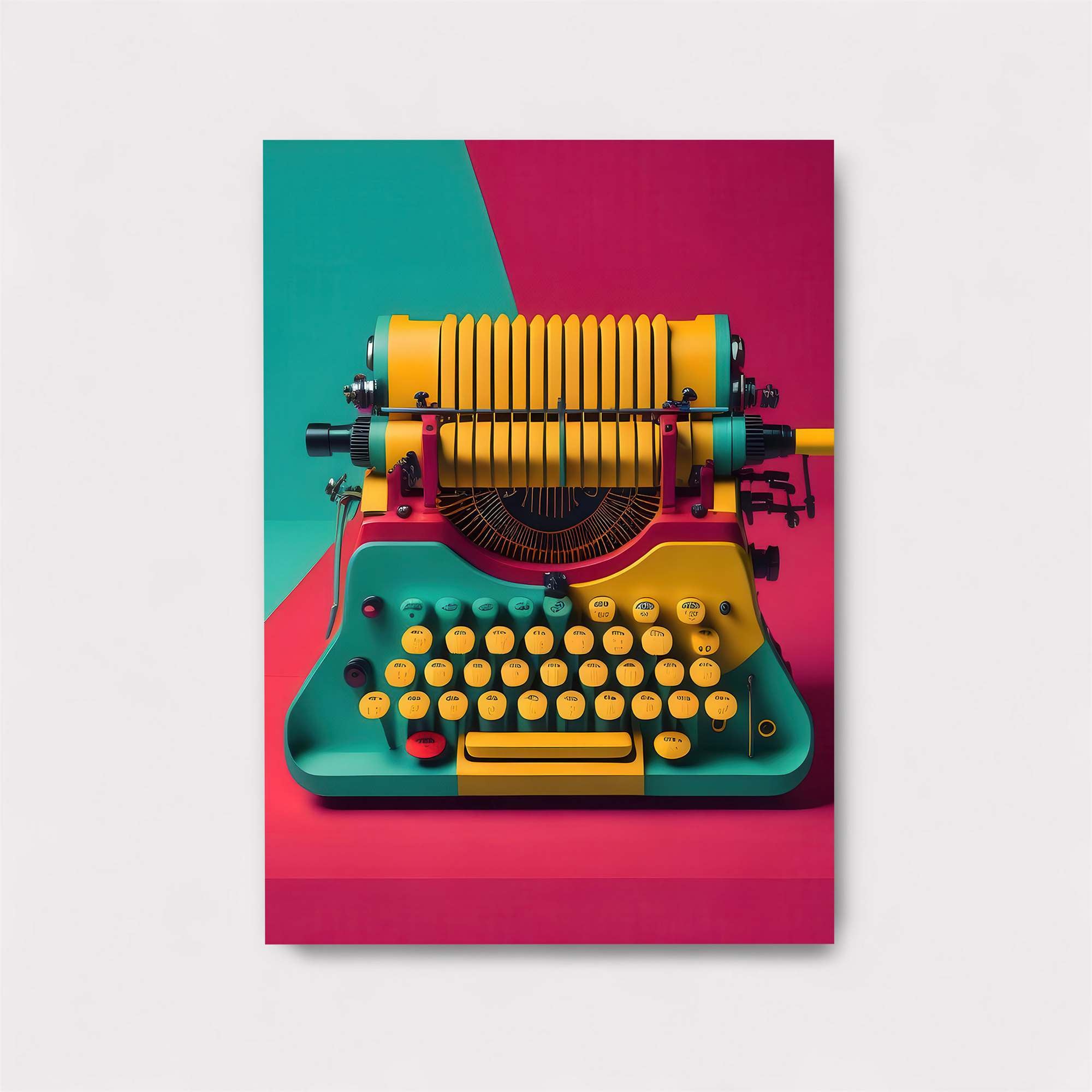 Typewriter Whimsy Safe Wall Magnetic / M