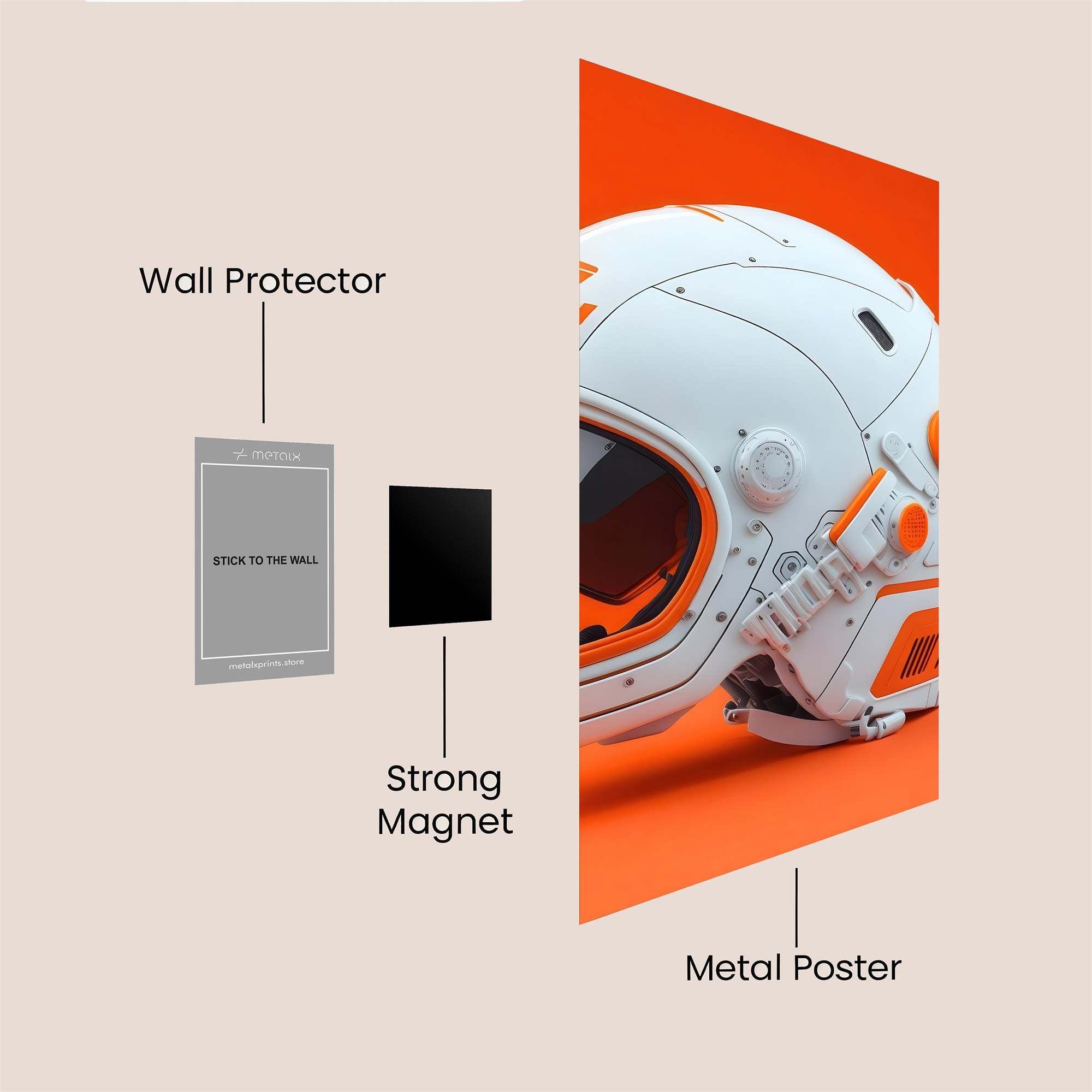 Astro Zen Safe Wall Magnetic / M