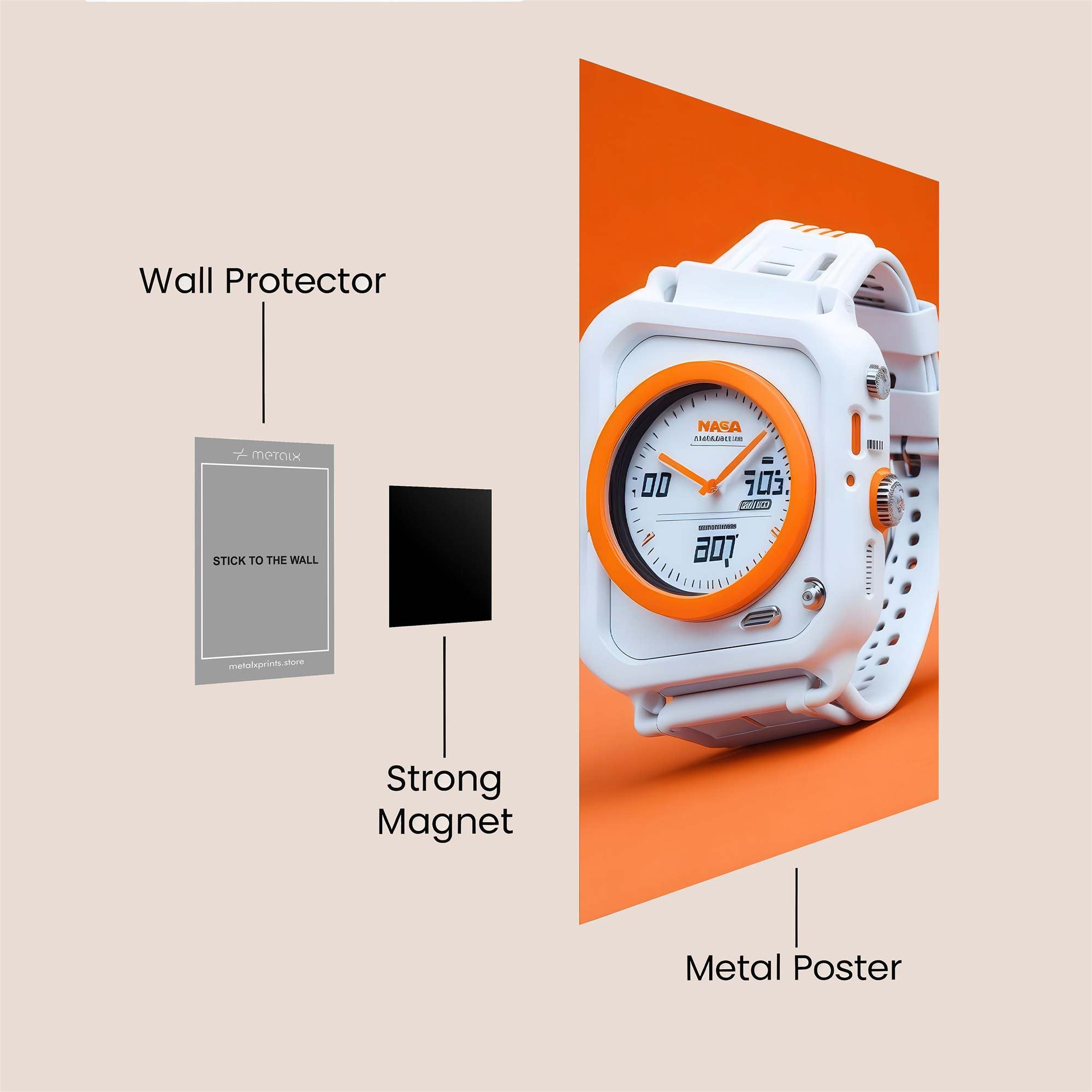 Nayaa Zen Safe Wall Magnetic / M