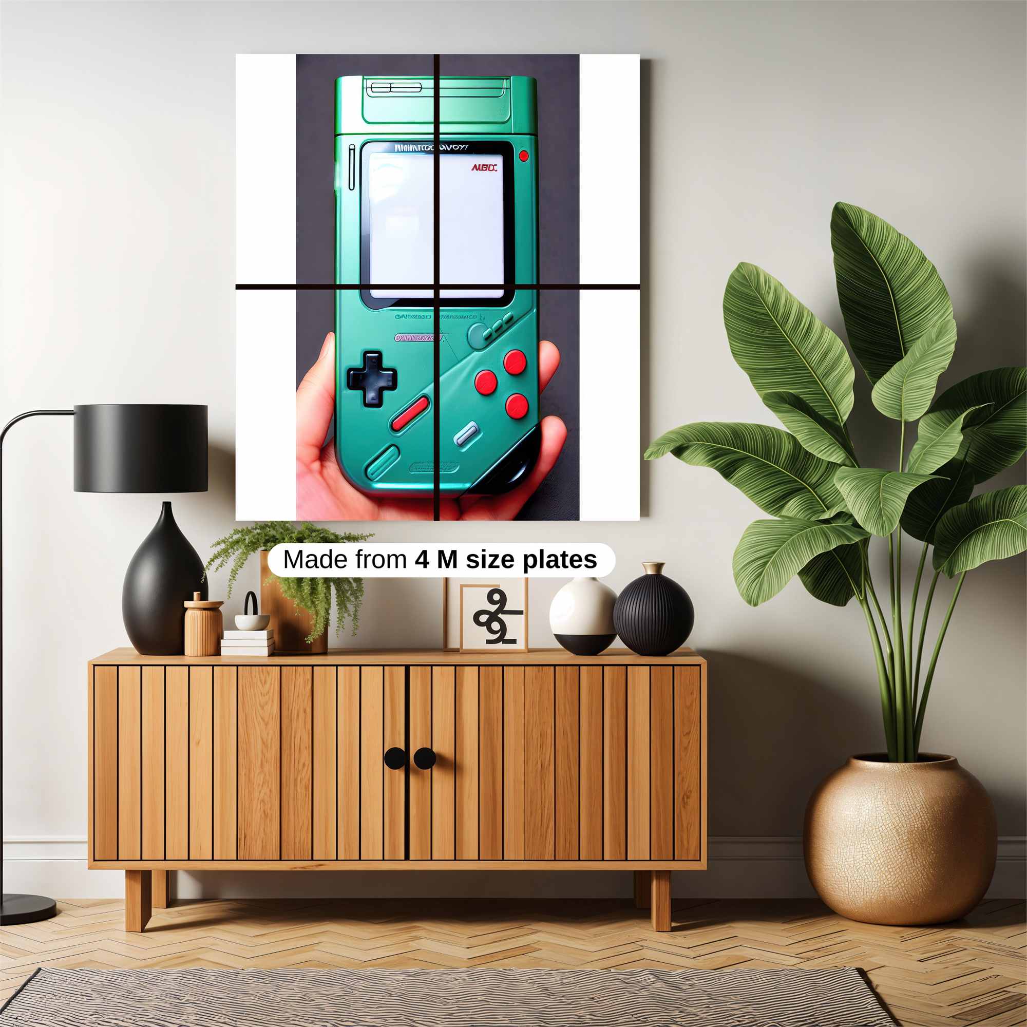 Gameboy Nostalgic Safe Wall Magnetic / M