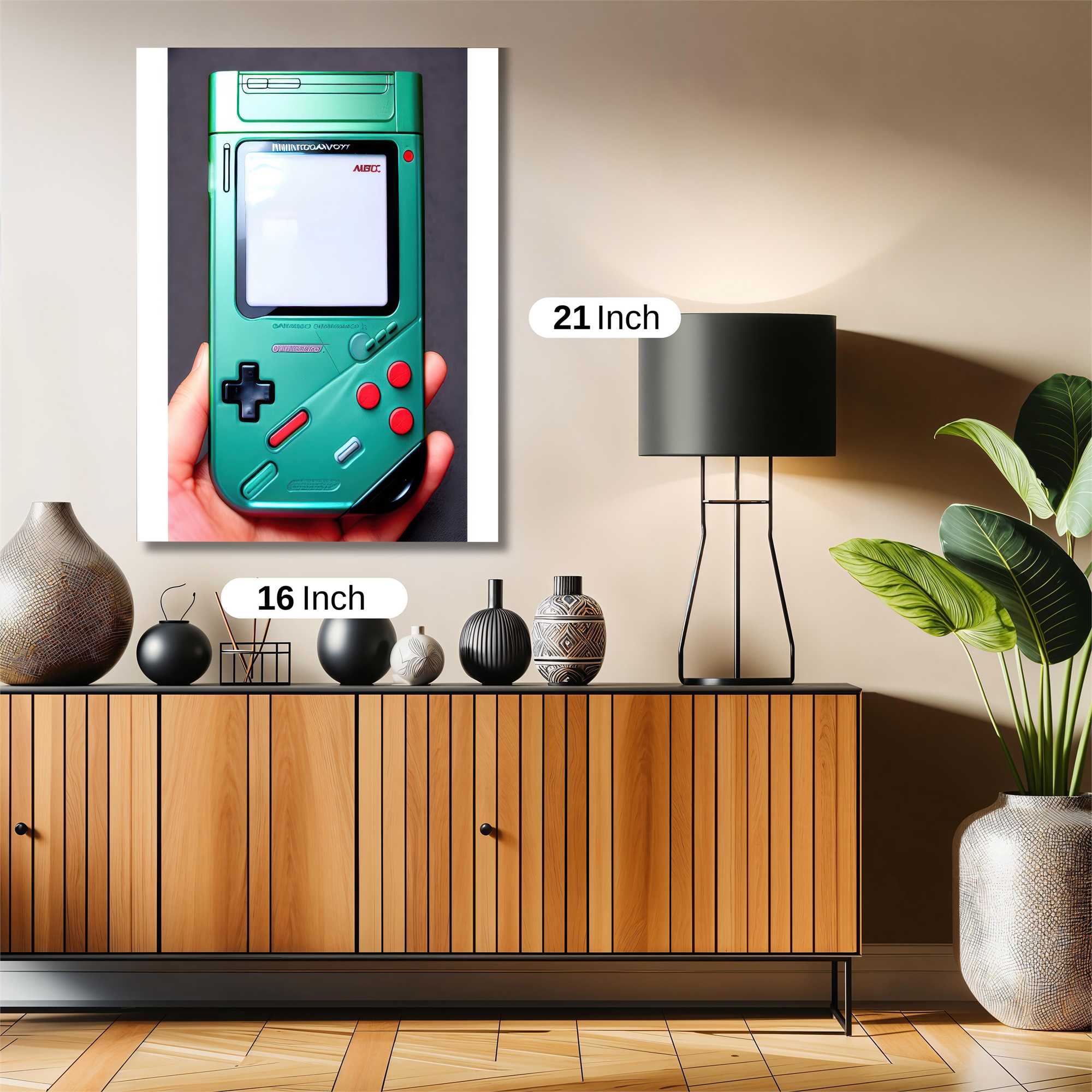Gameboy Nostalgic Safe Wall Magnetic / M