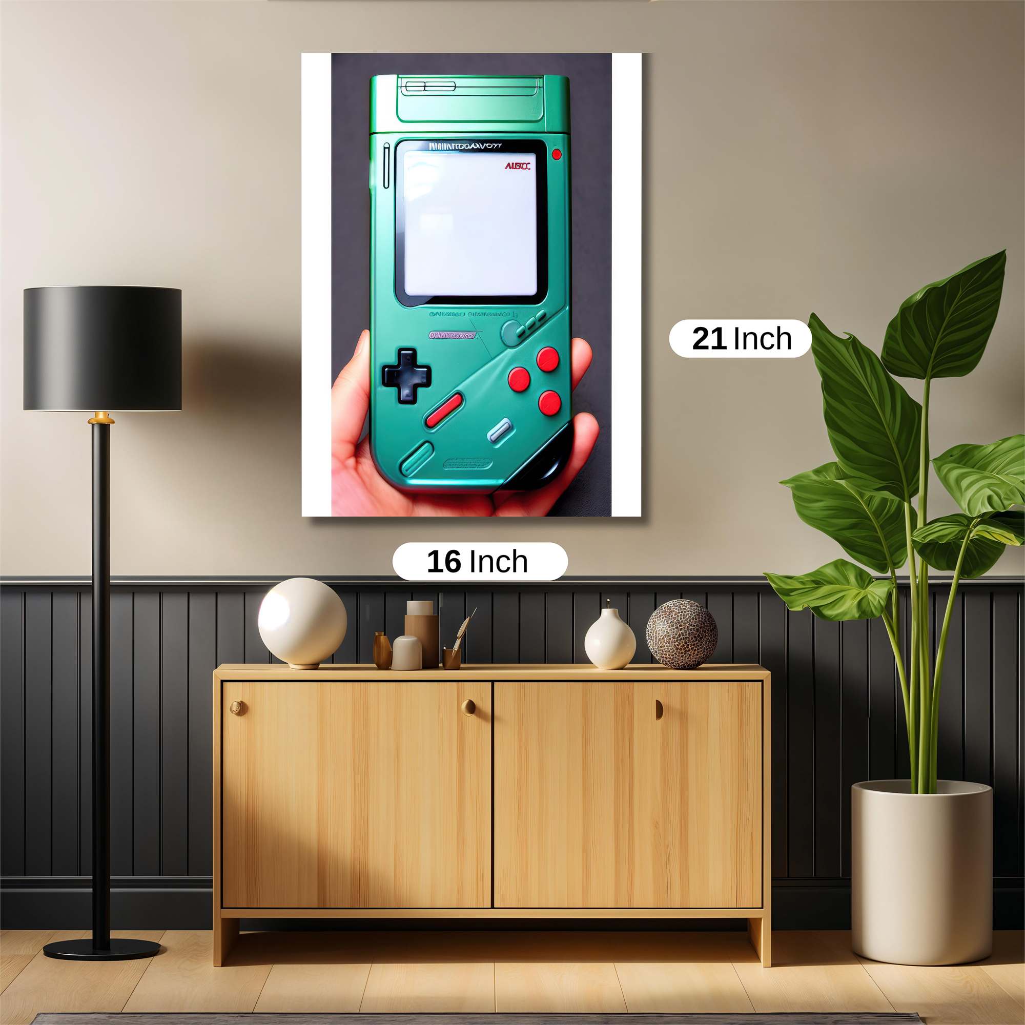 Gameboy Nostalgic Safe Wall Magnetic / M