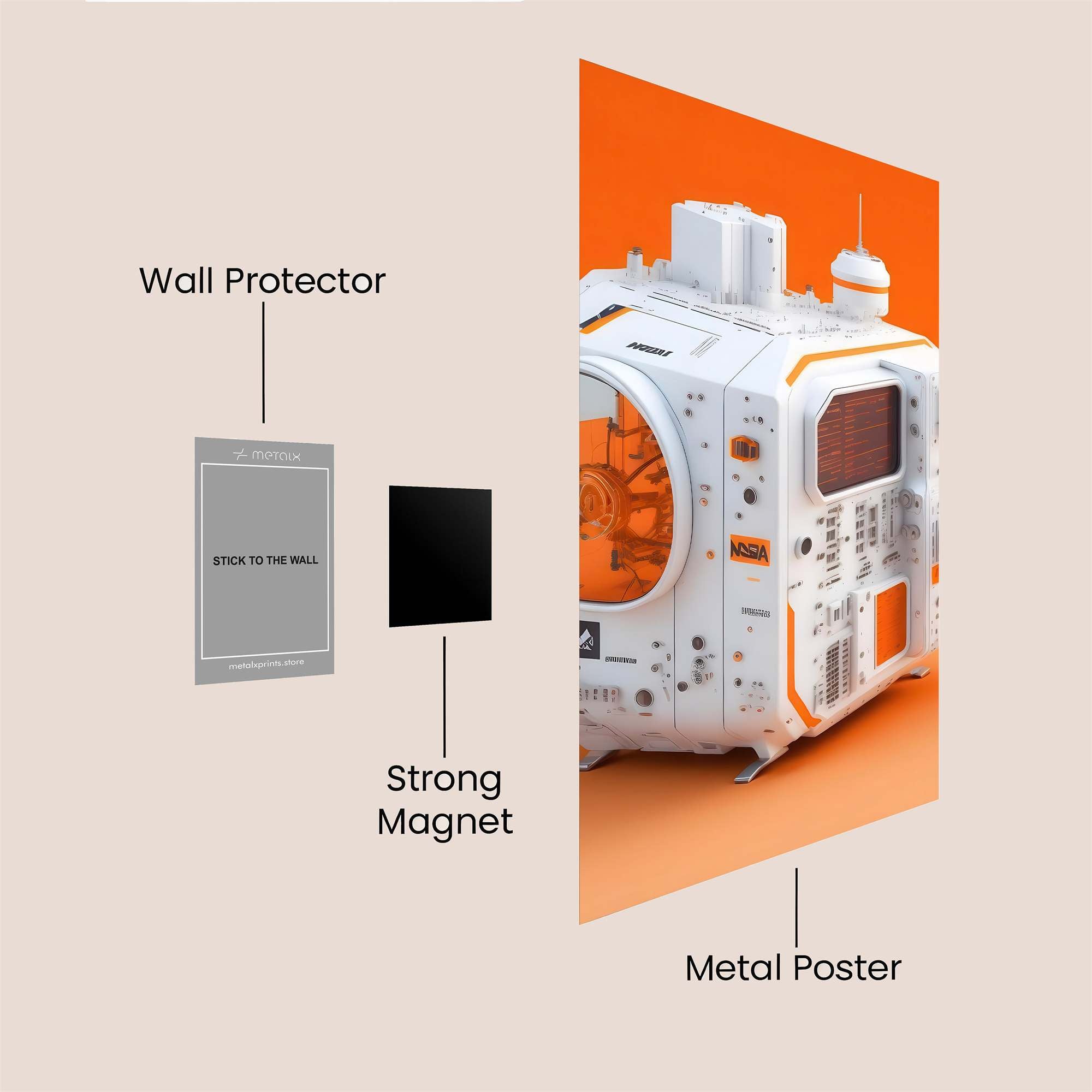Robot Odyssey Safe Wall Magnetic / M