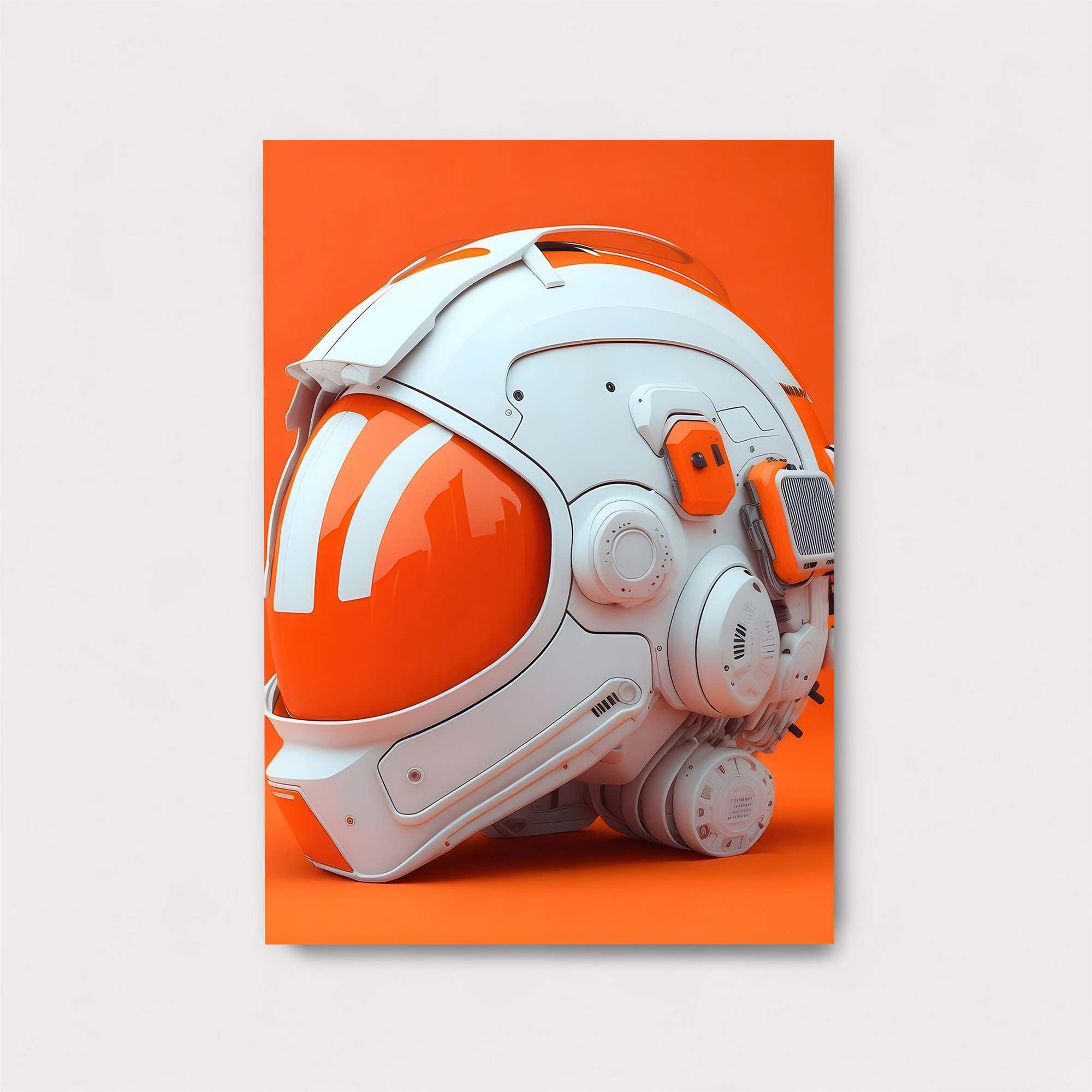 Helmet Futuristic Safe Wall Magnetic / M