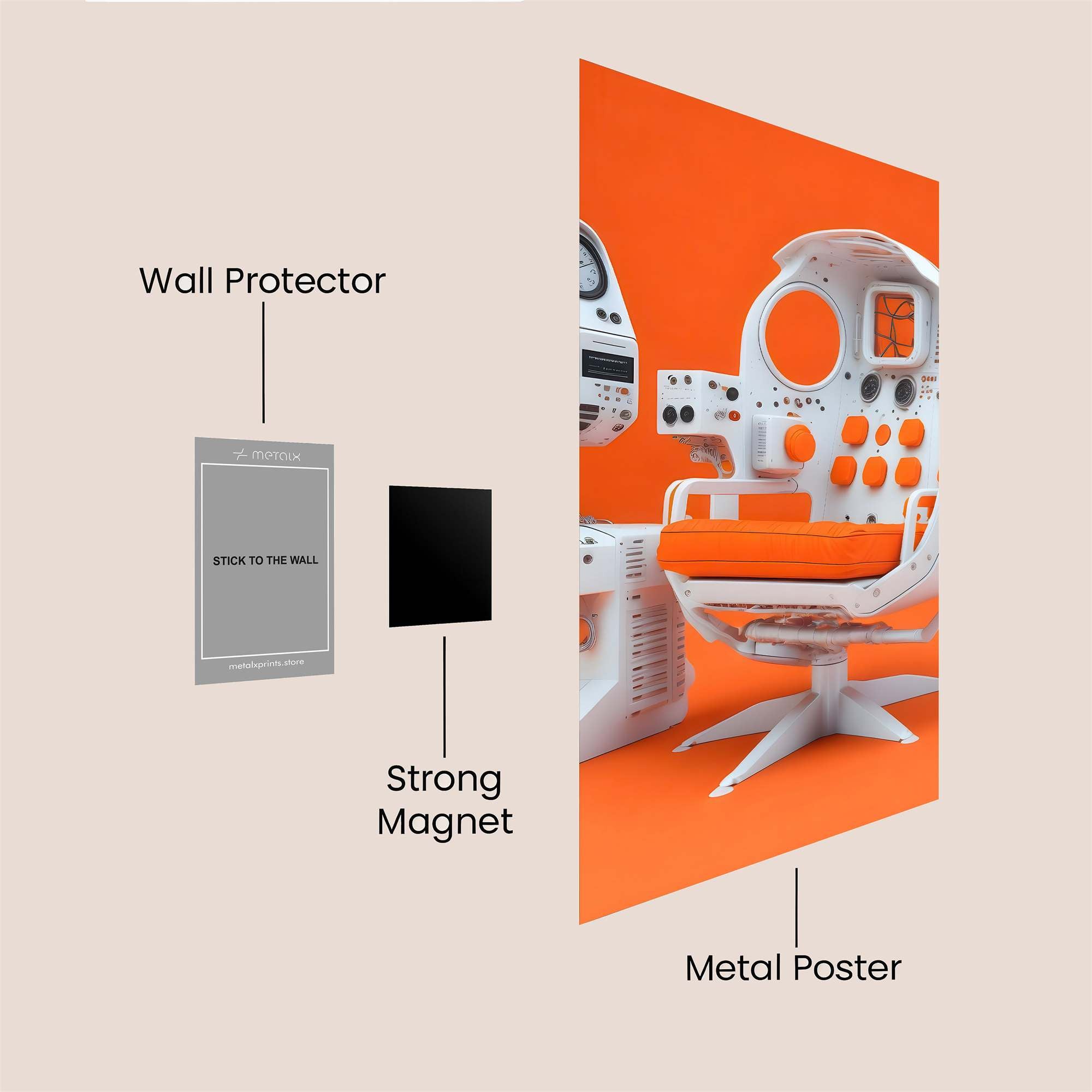 Lunar Zen Safe Wall Magnetic / M