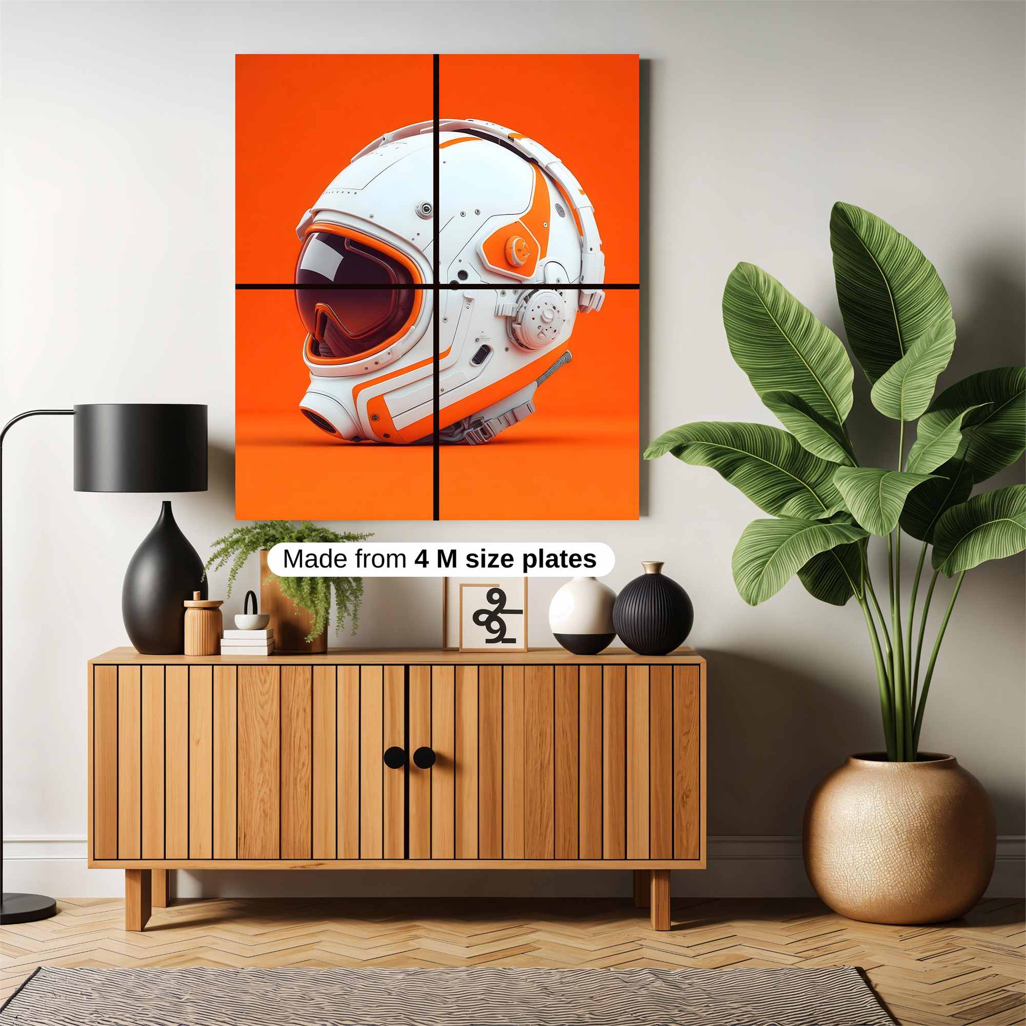 Helmet Radiant Safe Wall Magnetic / M