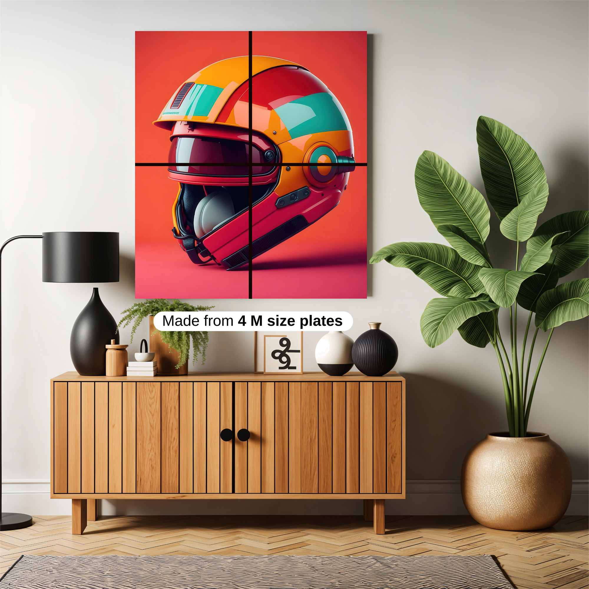 Neon Velocity Safe Wall Magnetic / M