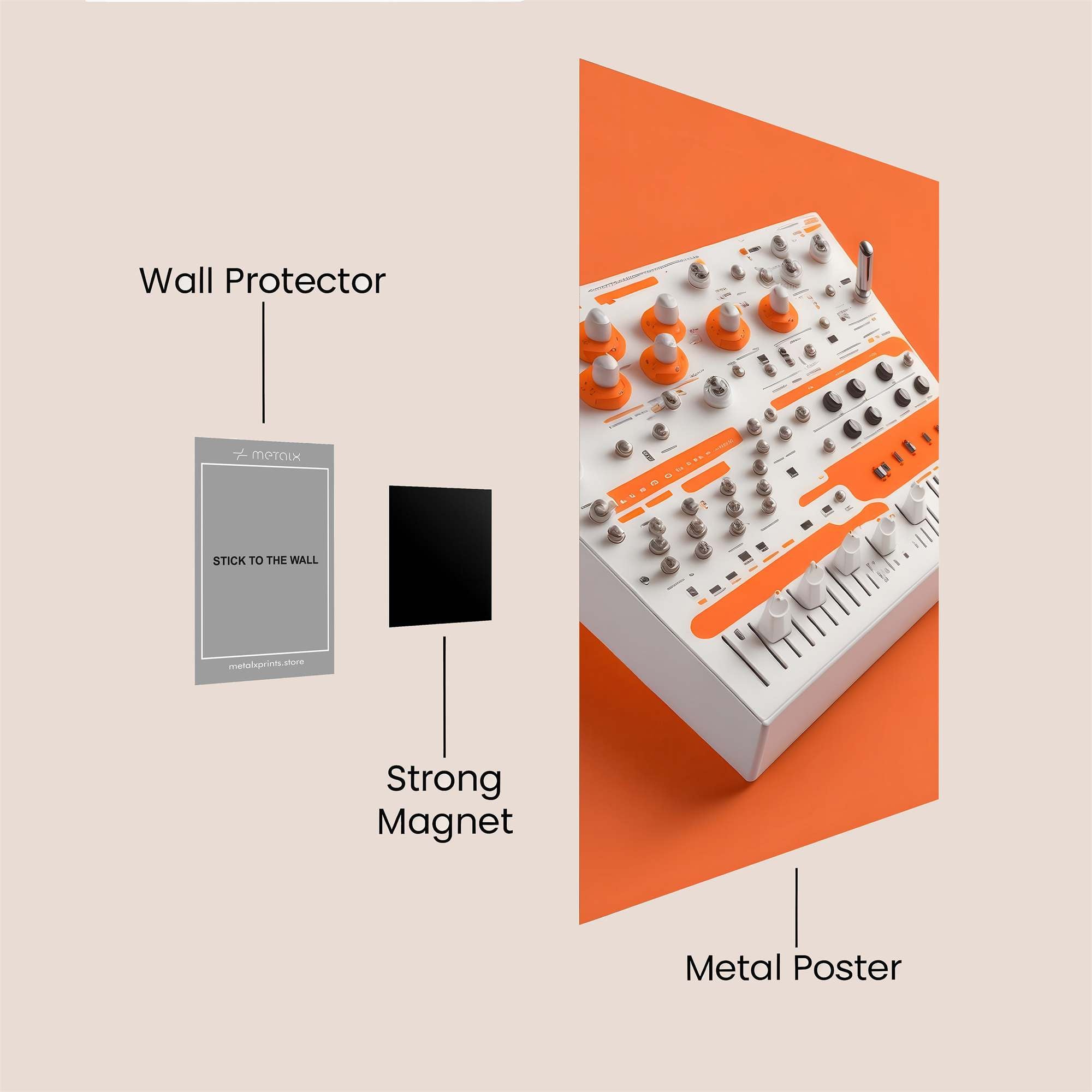 Roland Vibe Safe Wall Magnetic / M