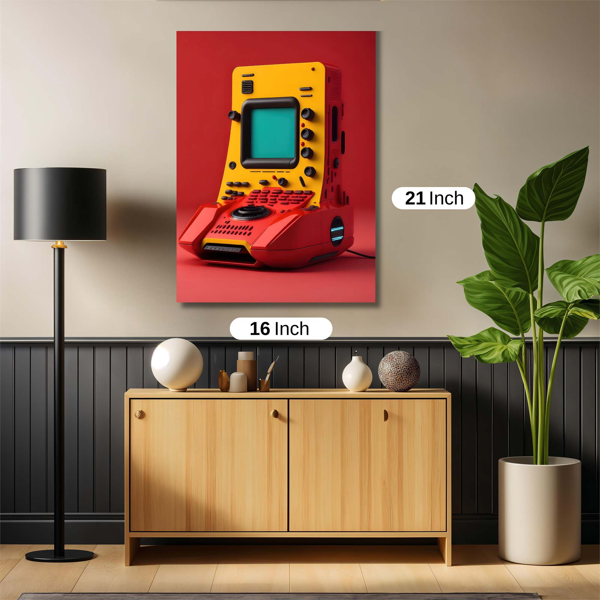 Arcade Nostalgia Safe Wall Magnetic / M